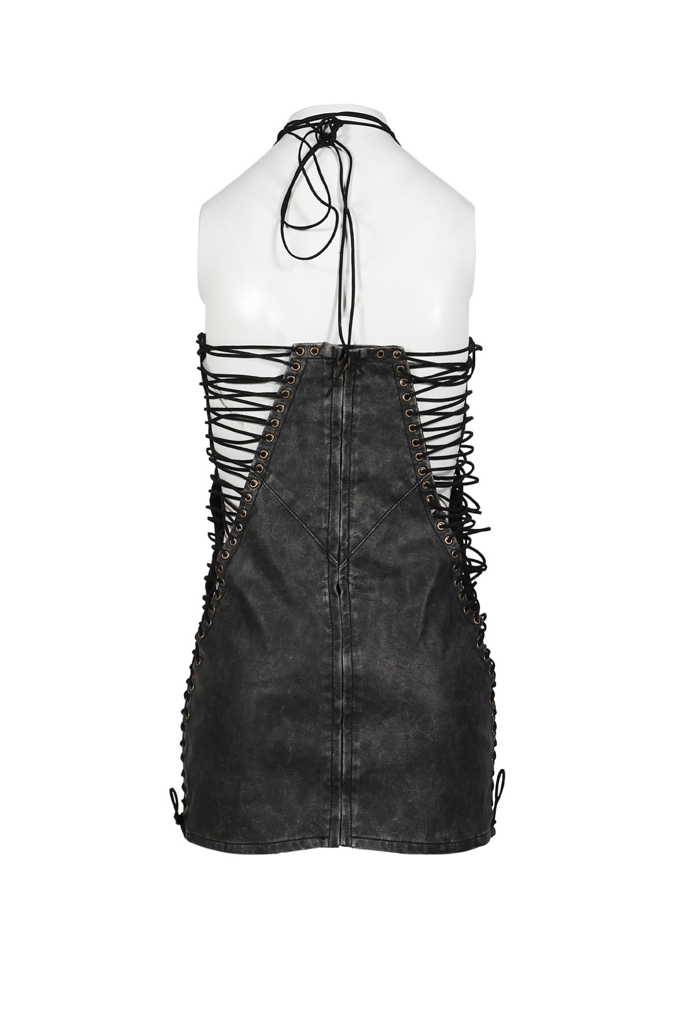 BLACK ODILE DRESS / BLK DENIM