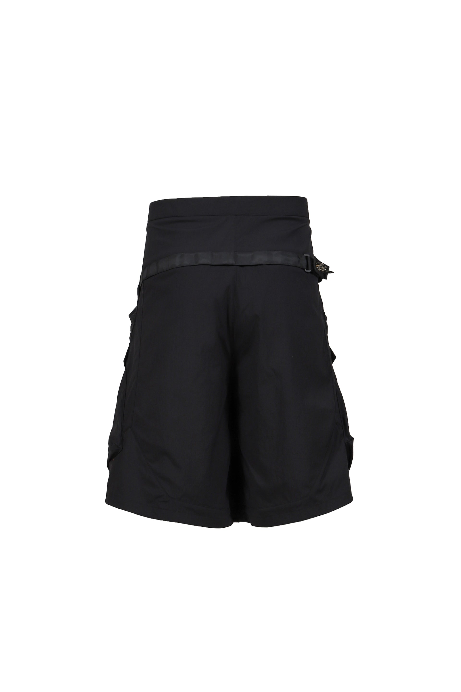 ACRONYM NYLON STRETCH DOUBLE CARGO SHORT PANT GEN. 1 (SP56A-M) / BLK