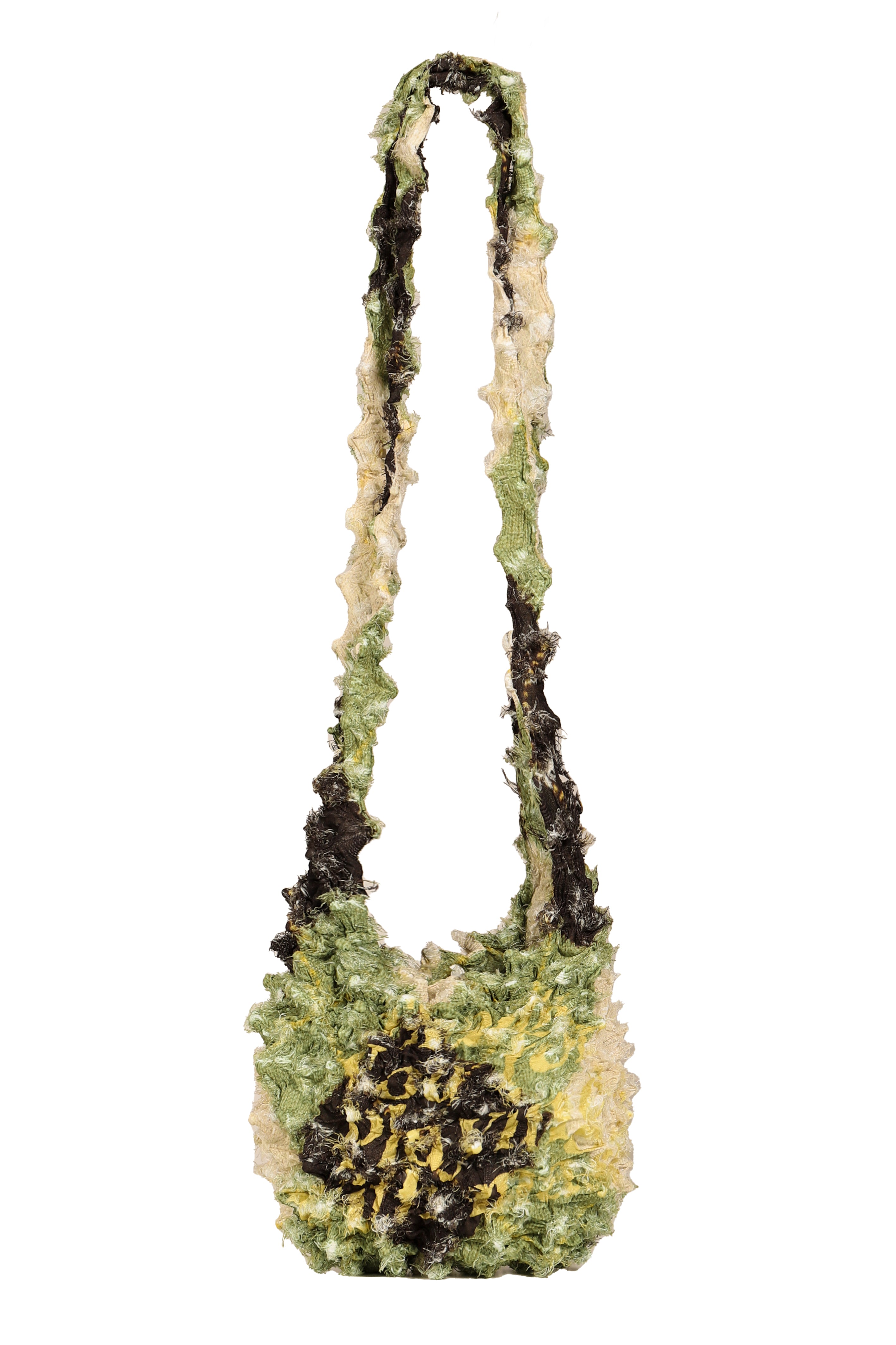 MASU エムエーエスユー FW26 SPIKY DIAMOND BAG / PISTACHIO - NUBIAN