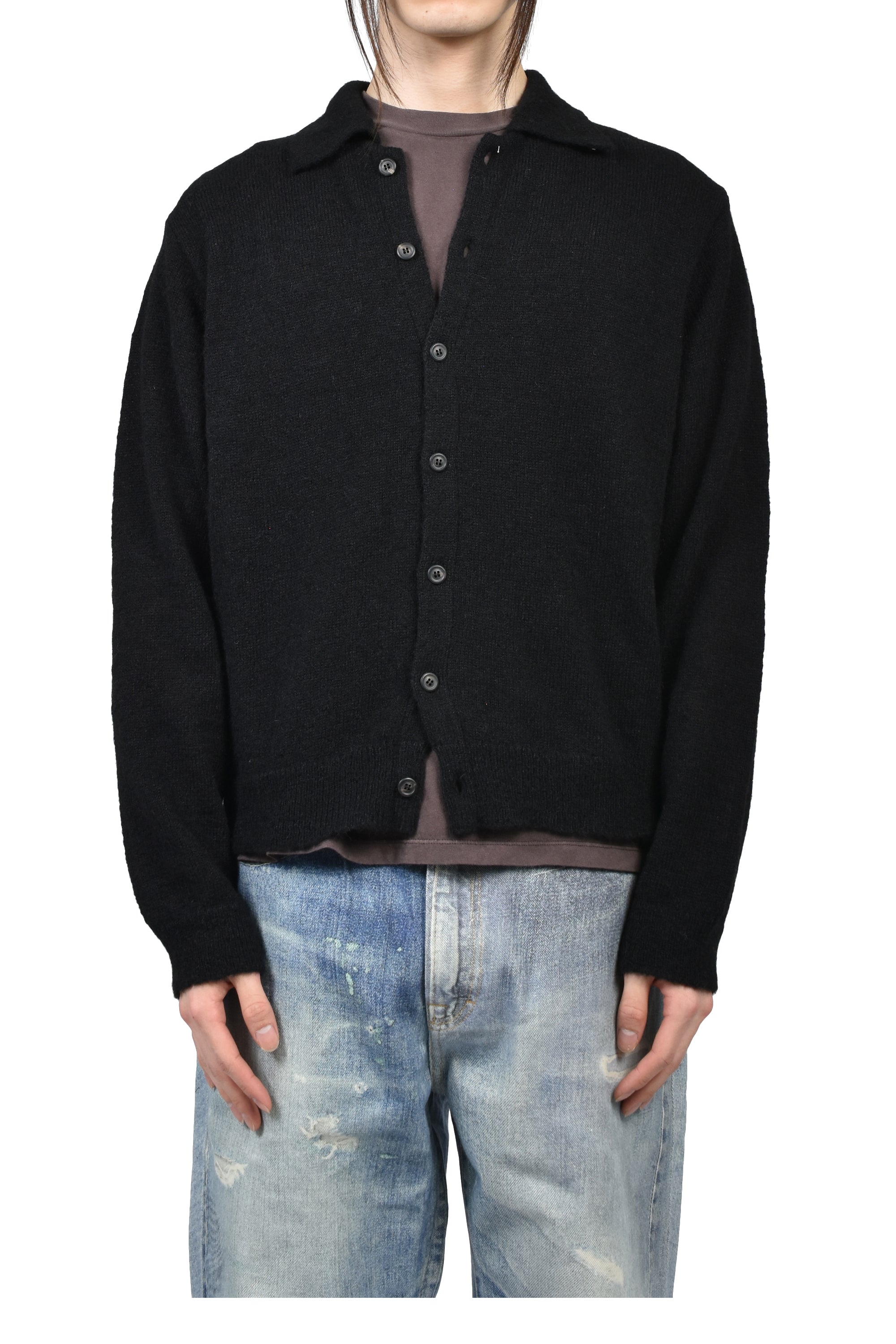 OUR LEGACY アワーレガシー SS26 EVENING POLO / BLK - NUBIAN ヌビアン