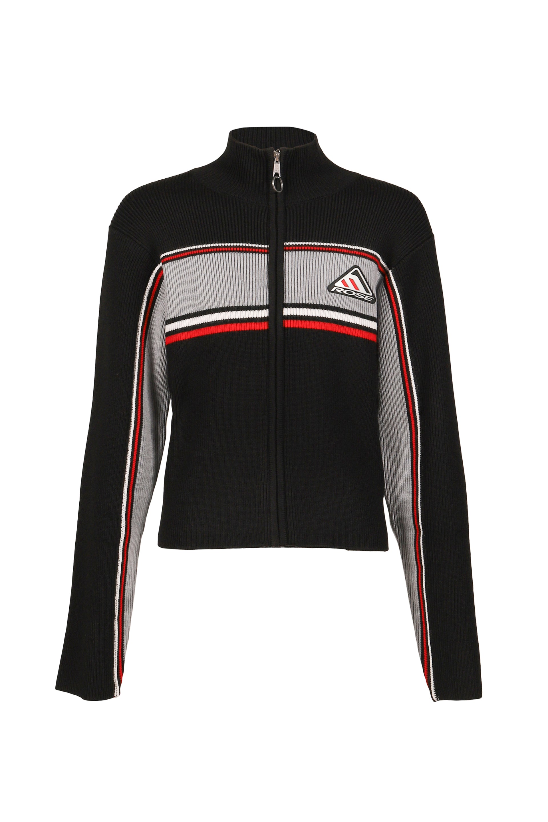 SHRUNKEN TRACK JACKET / BLK GRY