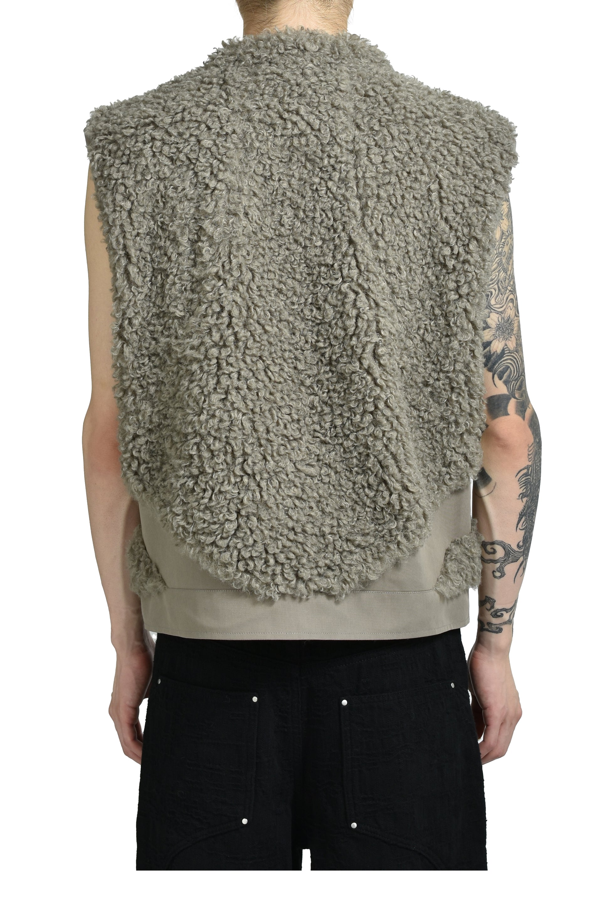 CHIAROSCURO VEST / DARK STONE