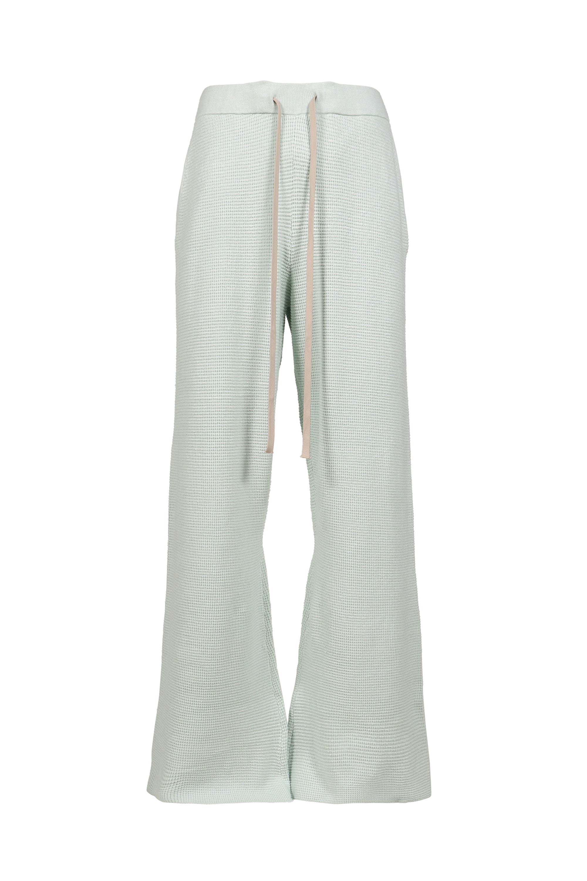 JUN/NAKAYAMA ジュンナカヤマ FW26 WAFFLE PANTS / MINT - NUBIAN ヌビアン