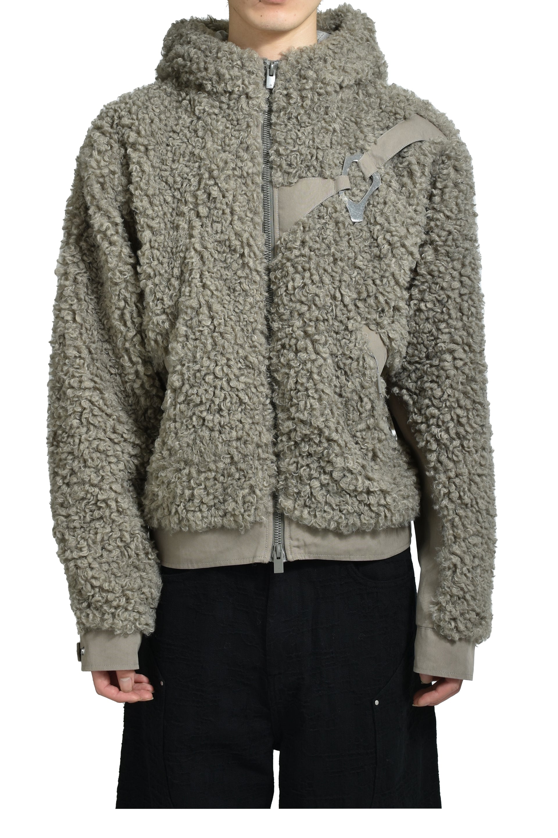 CHIAROSCURO FLEECE / DARK STONE