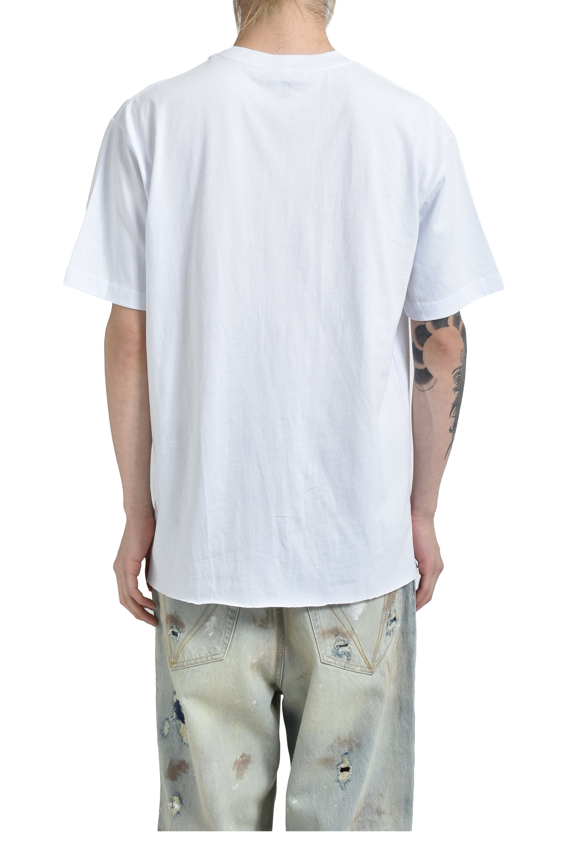 The Edge of Earth™ × TRAVIS SCOTT CRASH TEE / WHT