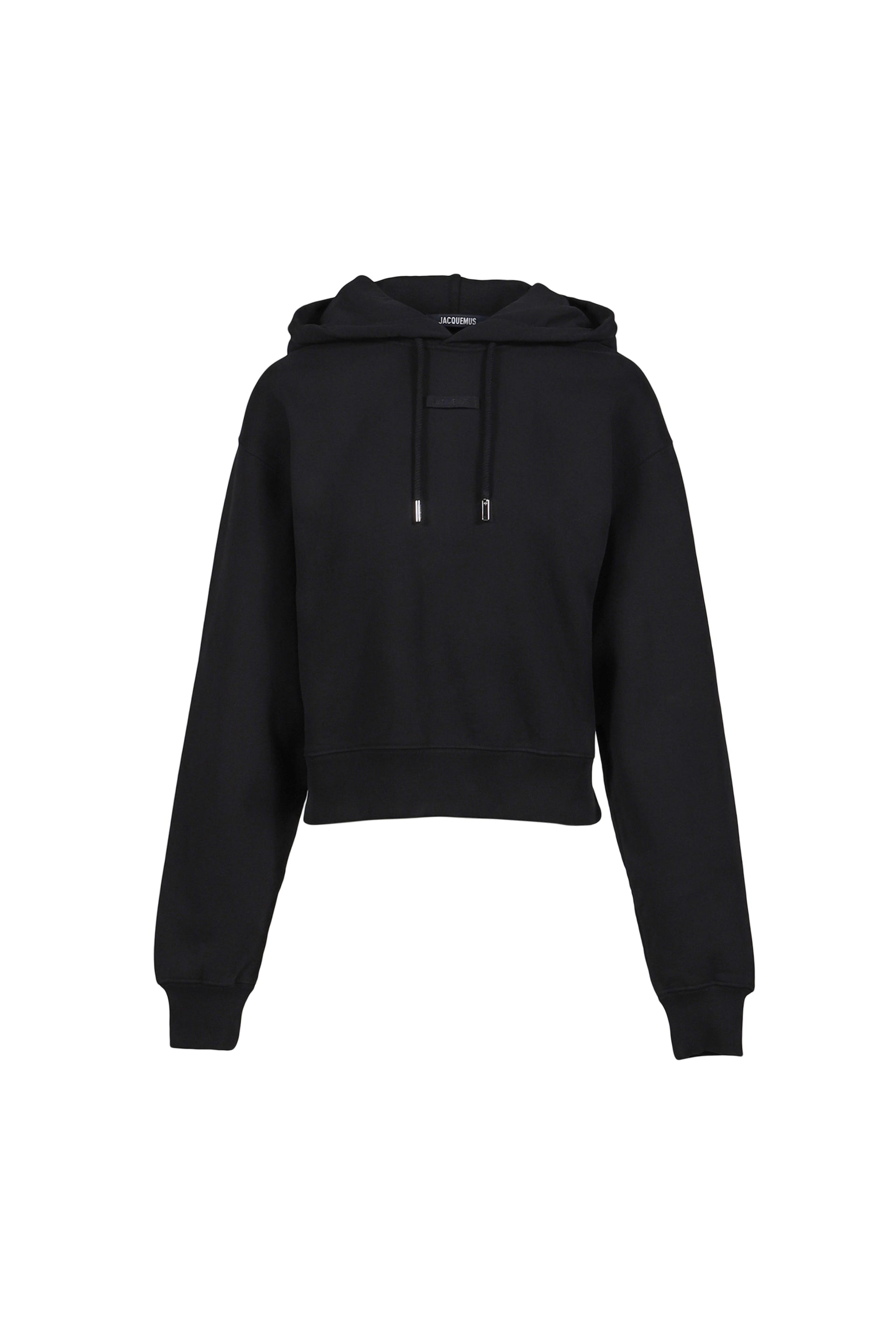 LE HOODIE GROS GRAIN / BLK