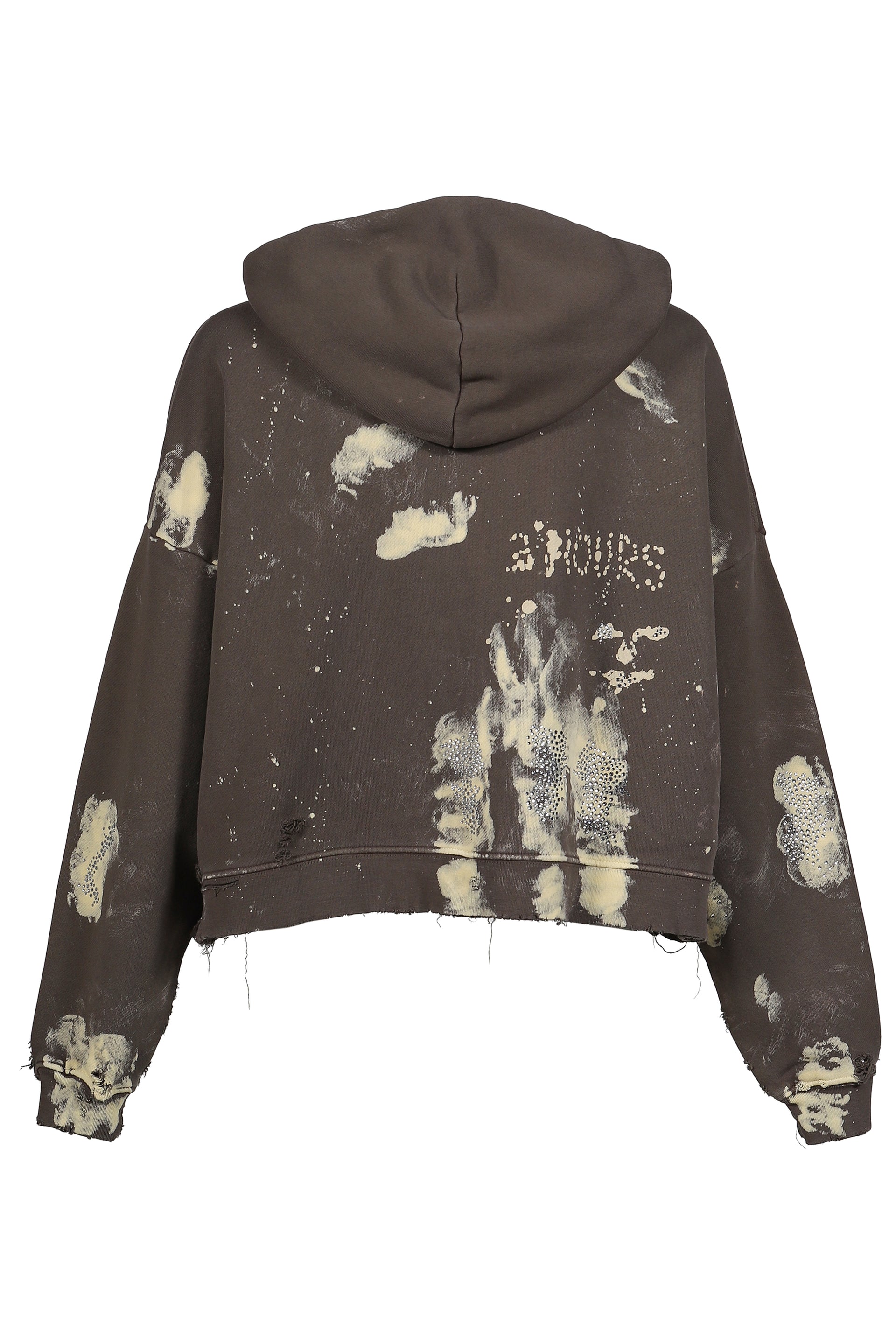 BEEN AMESS ZIP HOODED SWEATSHIRT / BRW