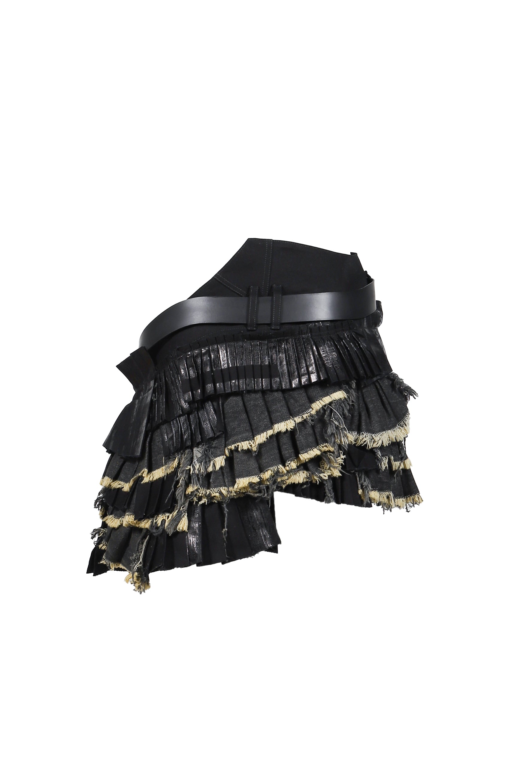 TWIRL MINI SKIRT(EXCLUSIVE) / BLK