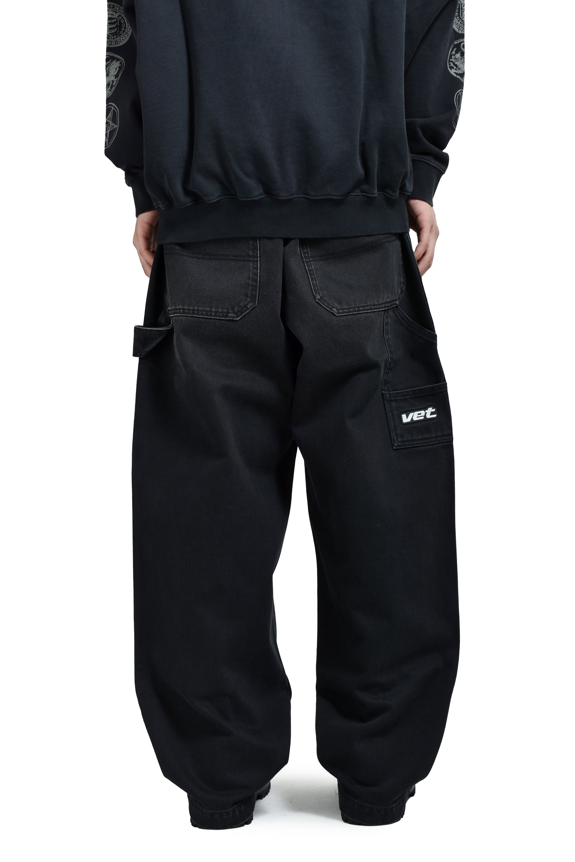 HIP-HOP JEANS / VTG BLK