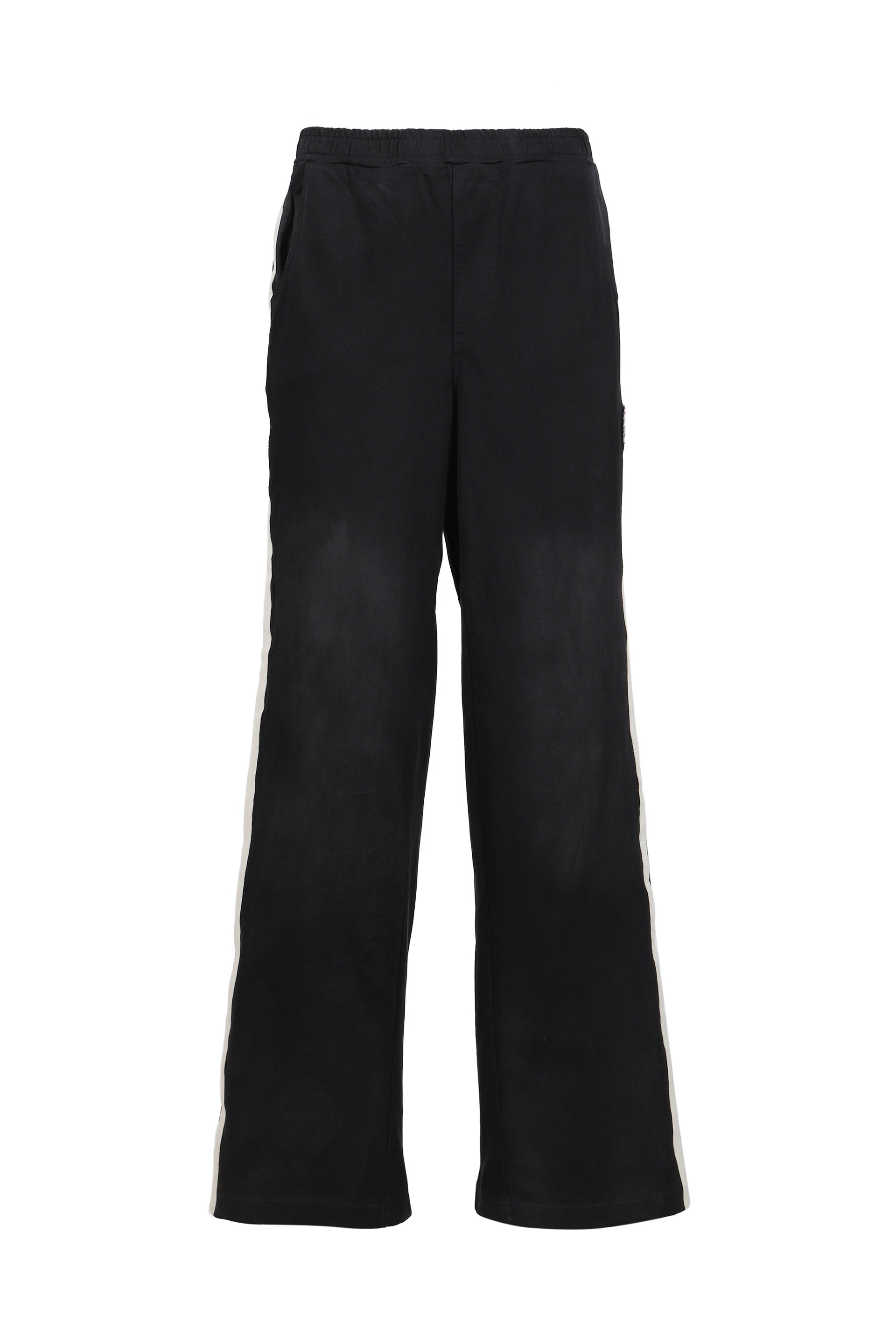 ACADEMY RIPPED TRACK PANT / VTG BLK