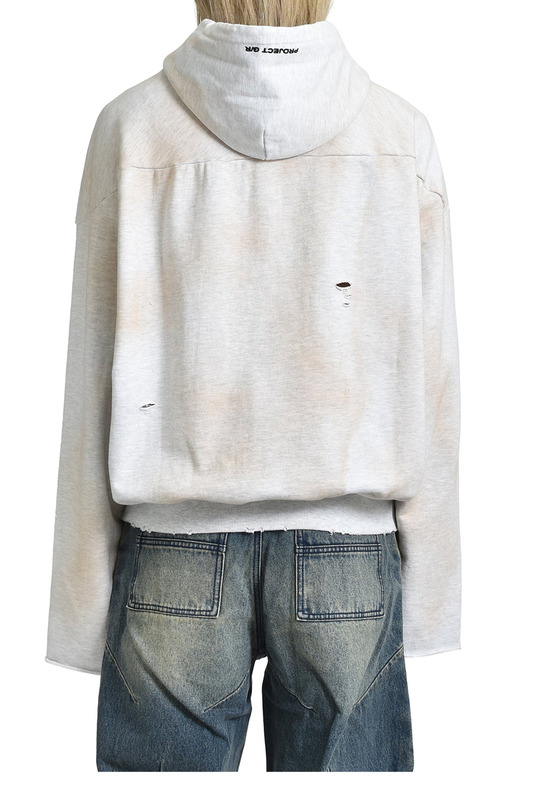 PROJECT G/R REWORKED SPORT HOODIE / DIRTY MELANGE