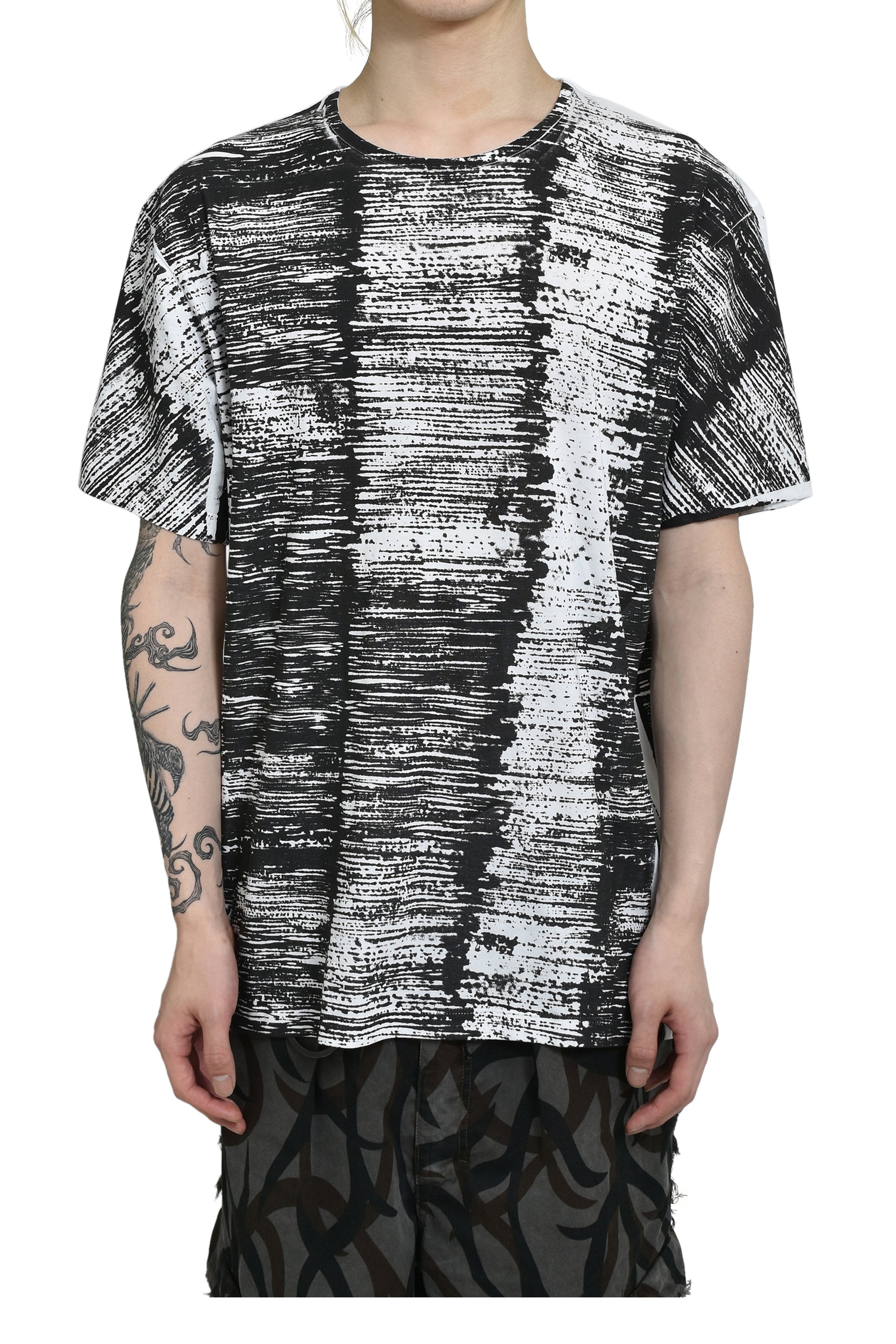 CHITO KNOCK OUT PUP TEE / BLK WHT