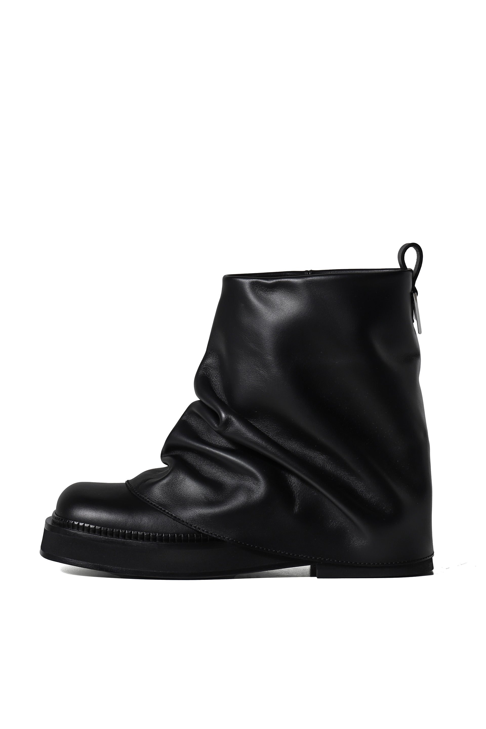 THE ATTICO MINI ROBIN' COMBAT BOOT / BLK