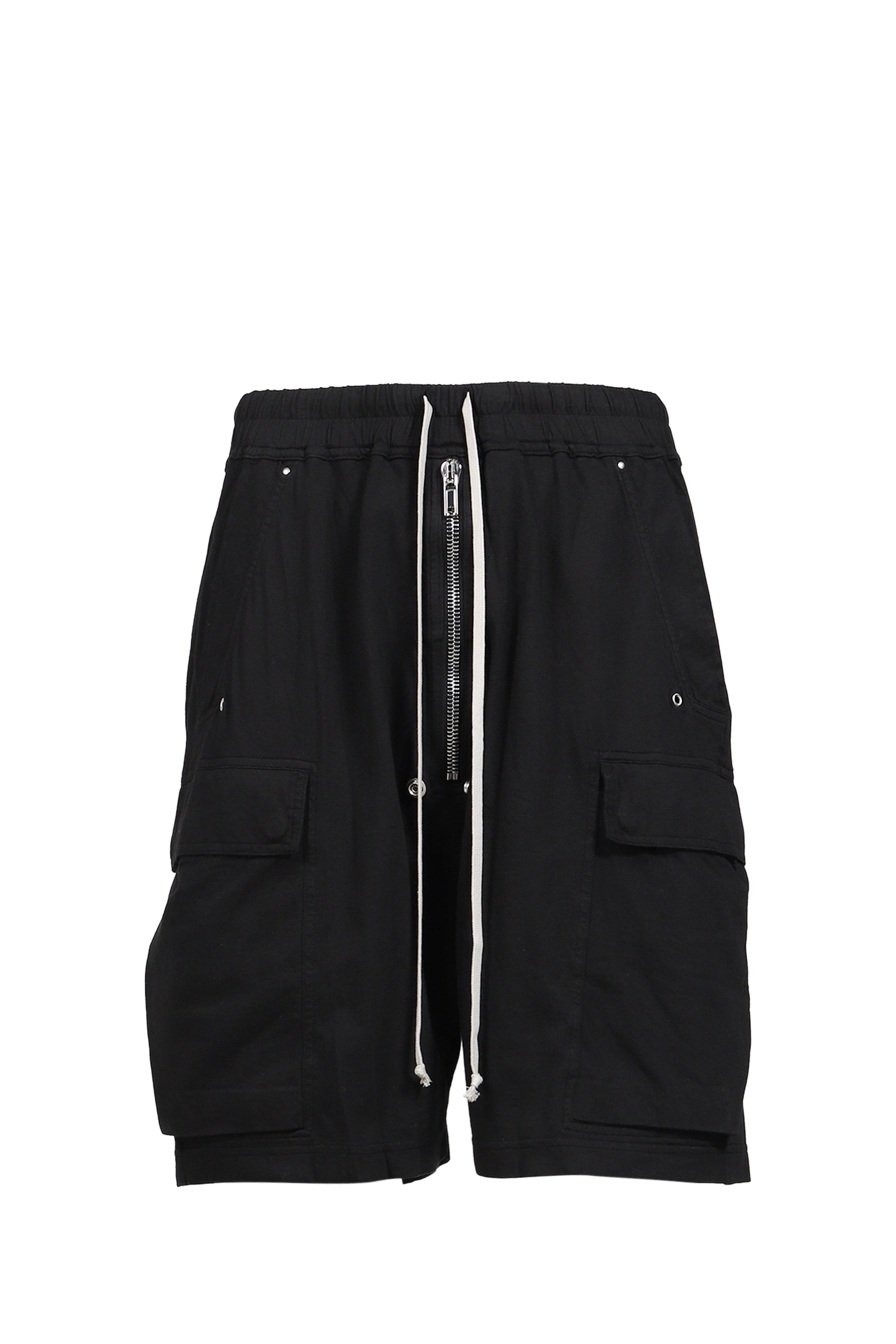 Rick Owens DRKSHDW SS26 CARGO BELA SHORTS / BLK - NUBIAN