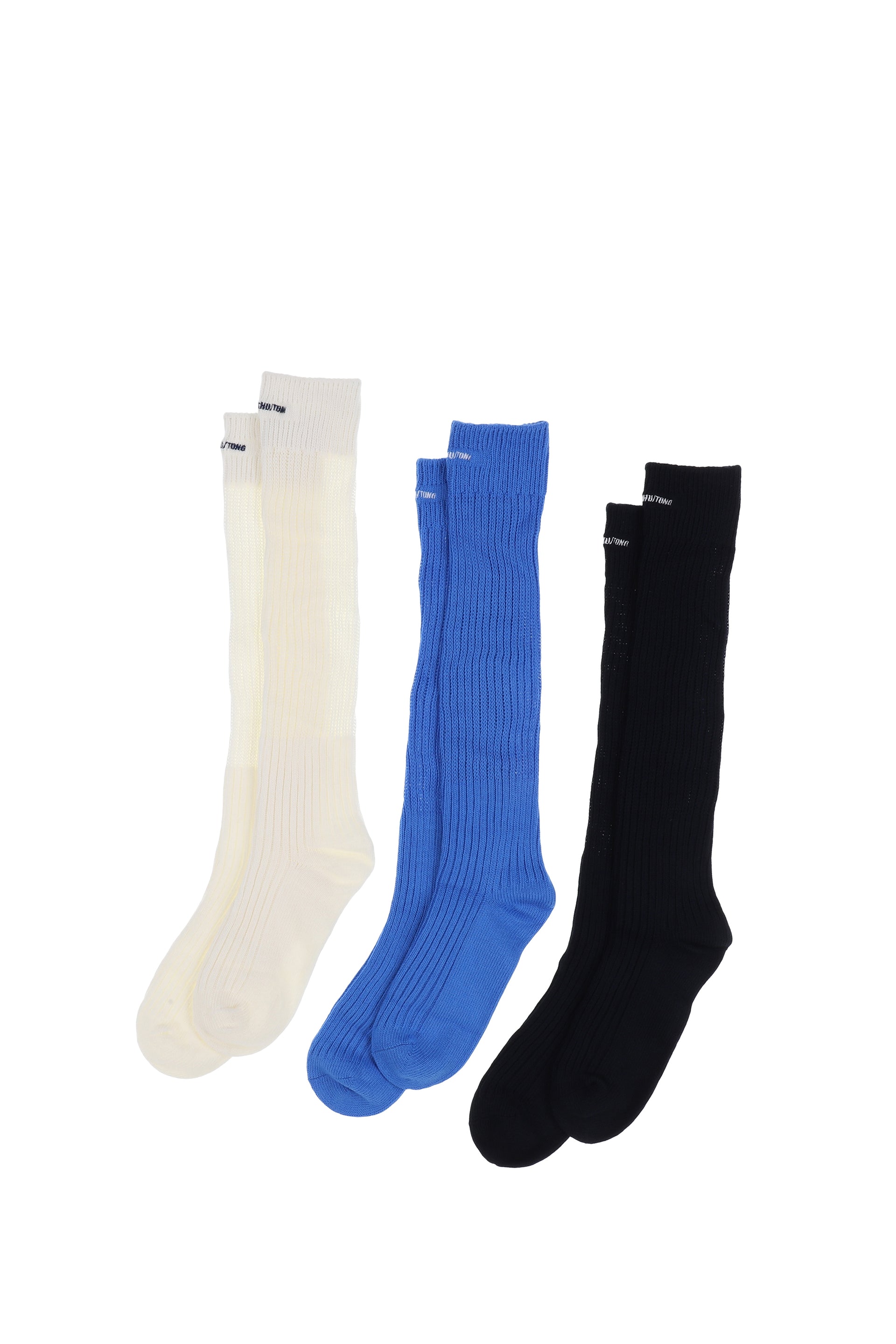 KNIT SLOUCH SOCKS(PACK OF 3) / MIX