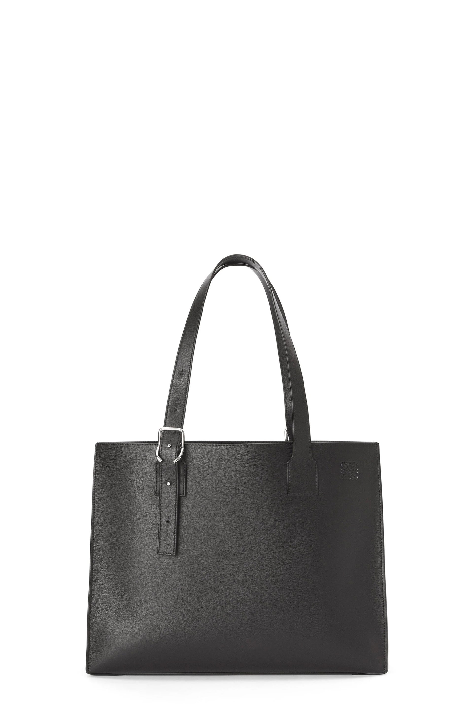 LOEWE BUCKLE HORIZONTAL TOTE / BLK