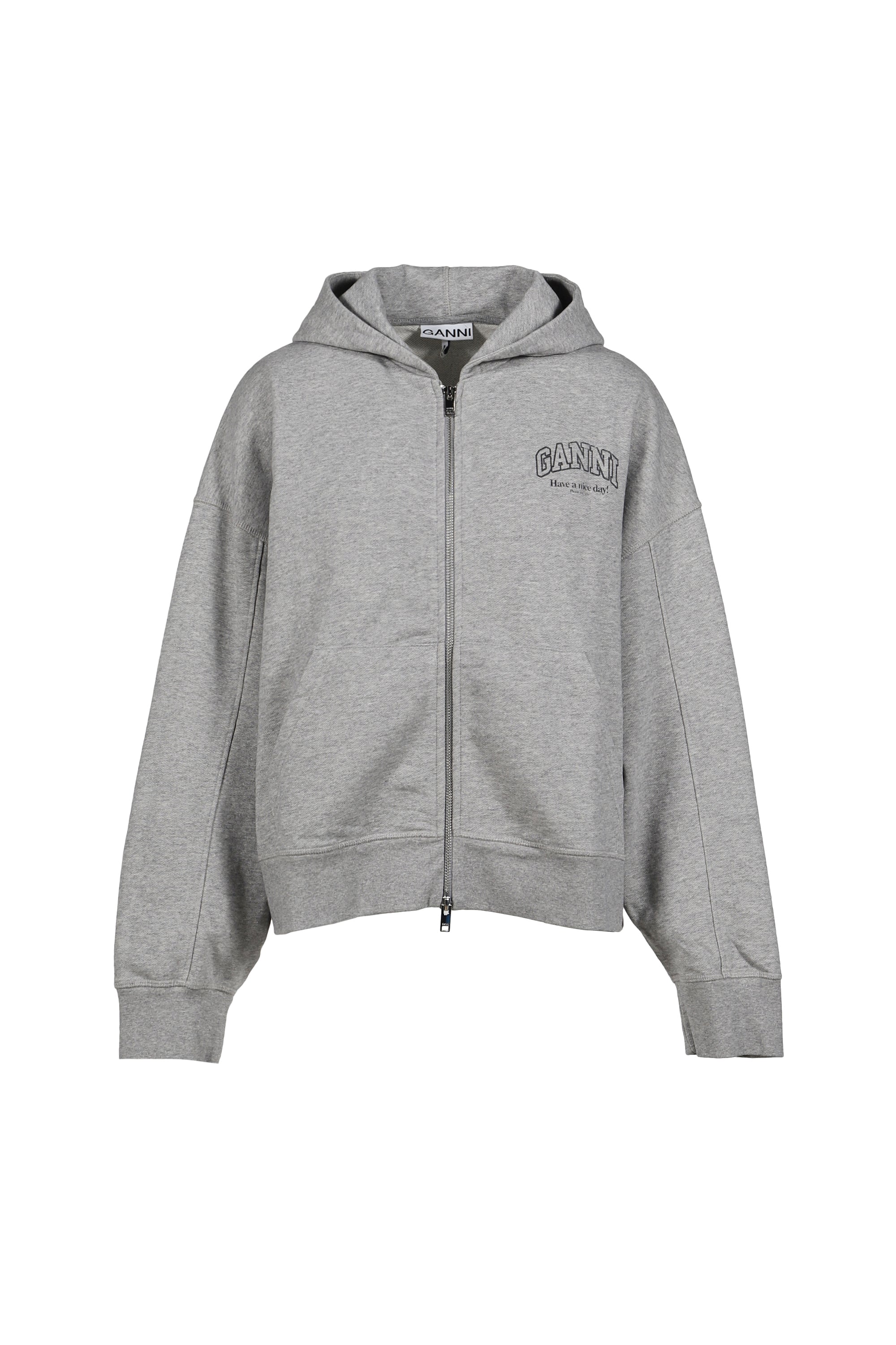 Ganni ニット　トップス　グレー レディース】Wool Cotton Bubble Knit | GANNI(ガニー) / トップス