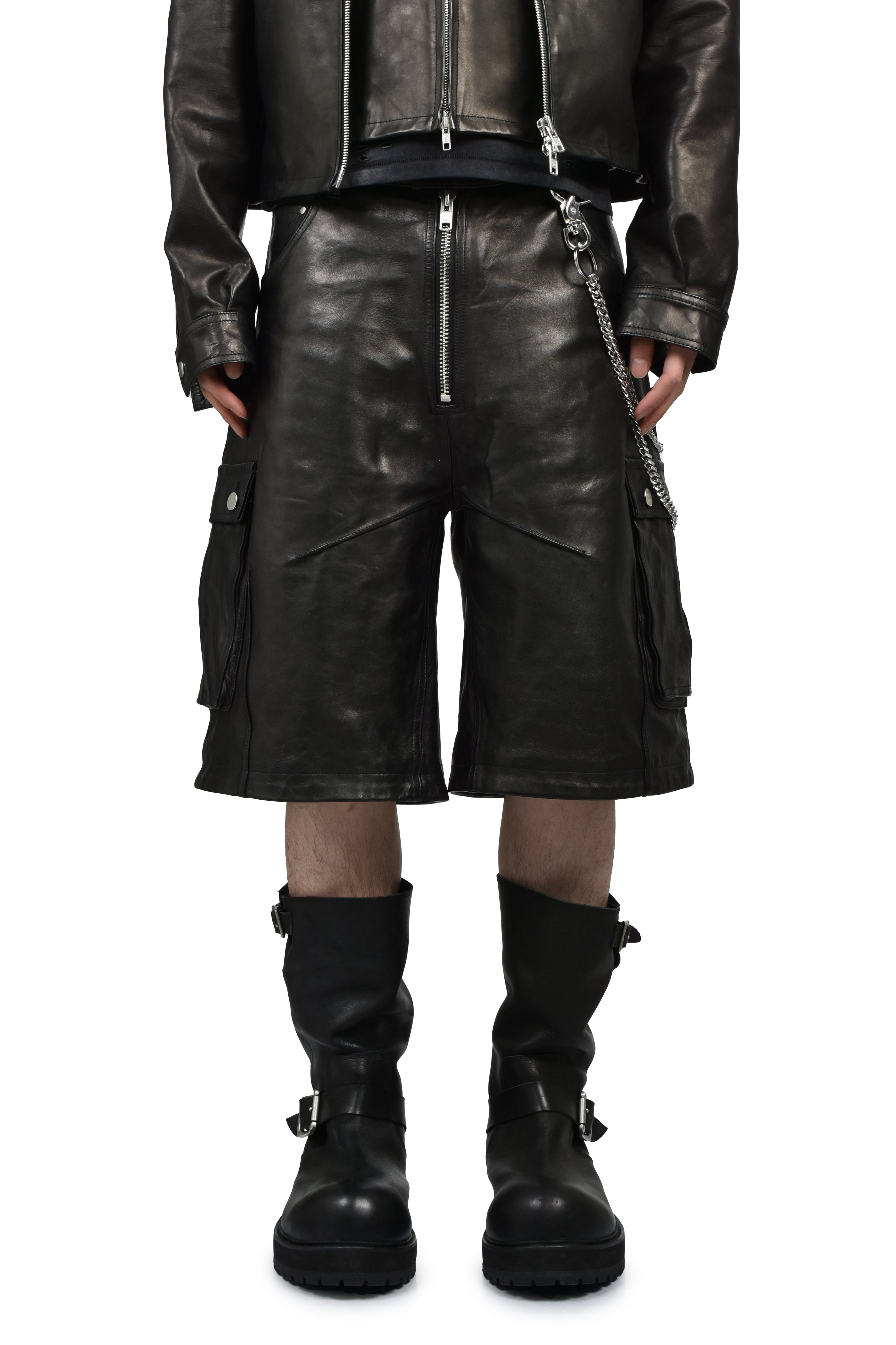 FILTH フィルス SS26 CARGO SHORTS / BLK - NUBIAN ヌビアン
