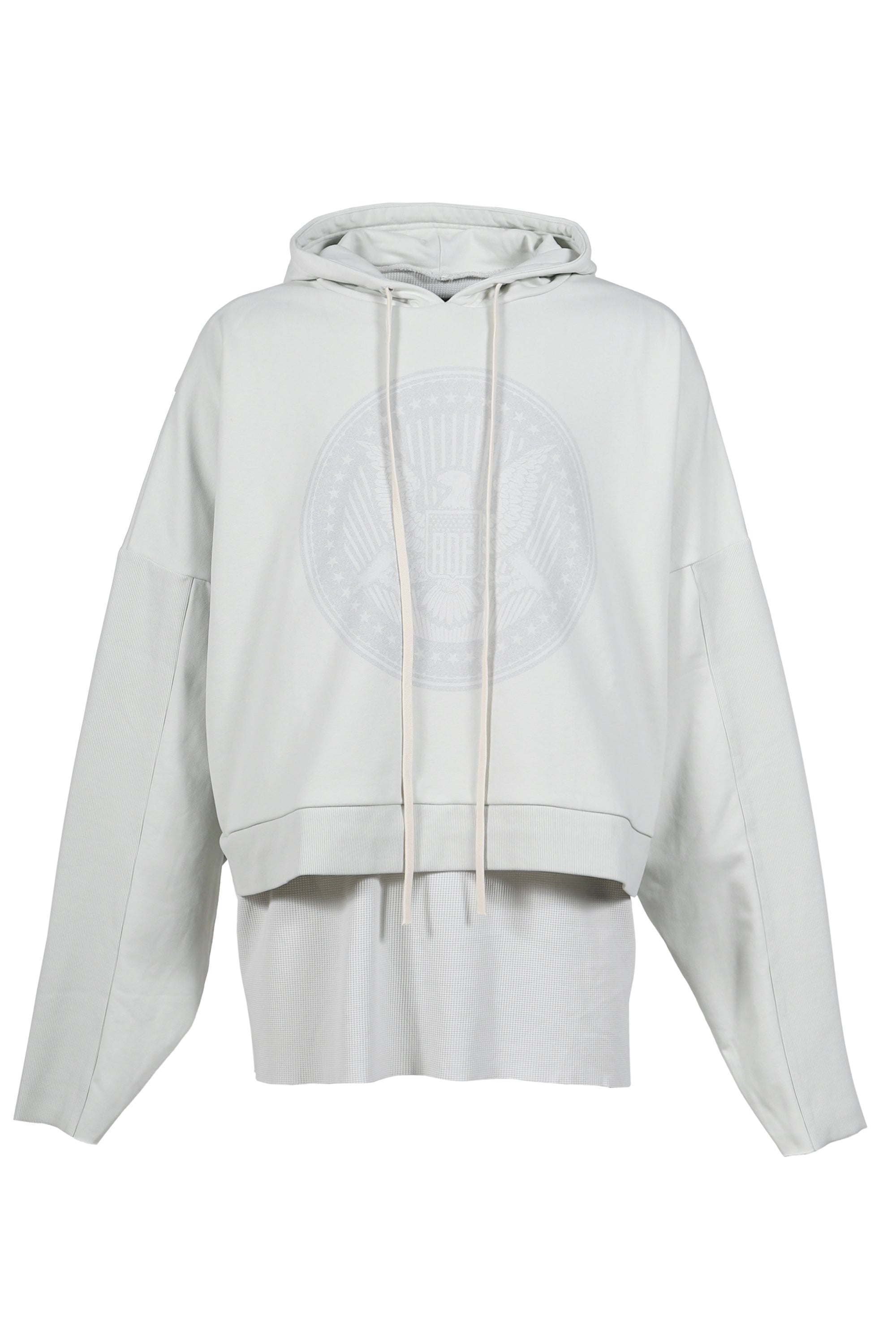 ARNODEFRANCE アーノルデフレンチ FW25 CROPPED HOODIE OVERLAPPED