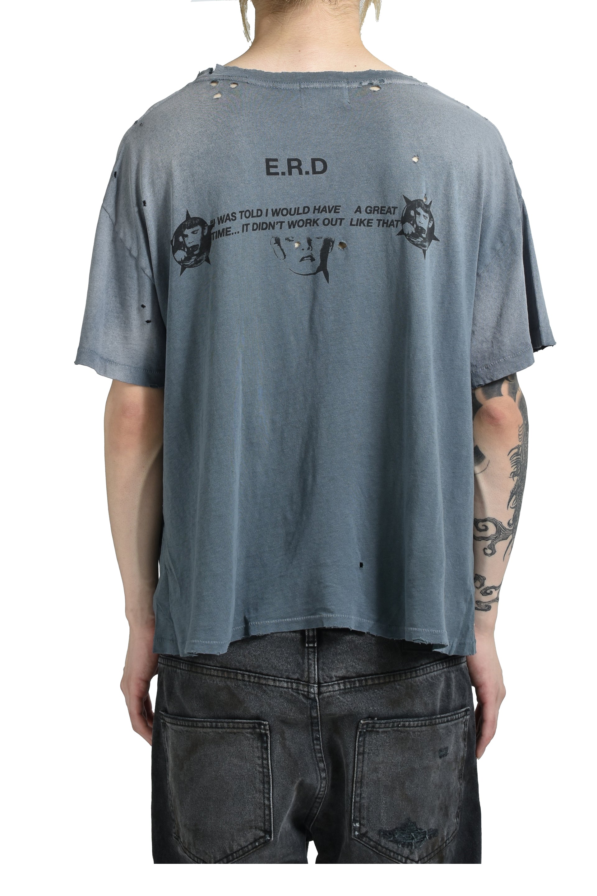 DREAM THAT WON'T GO AWAY T-SHIRT / XEROX BLU