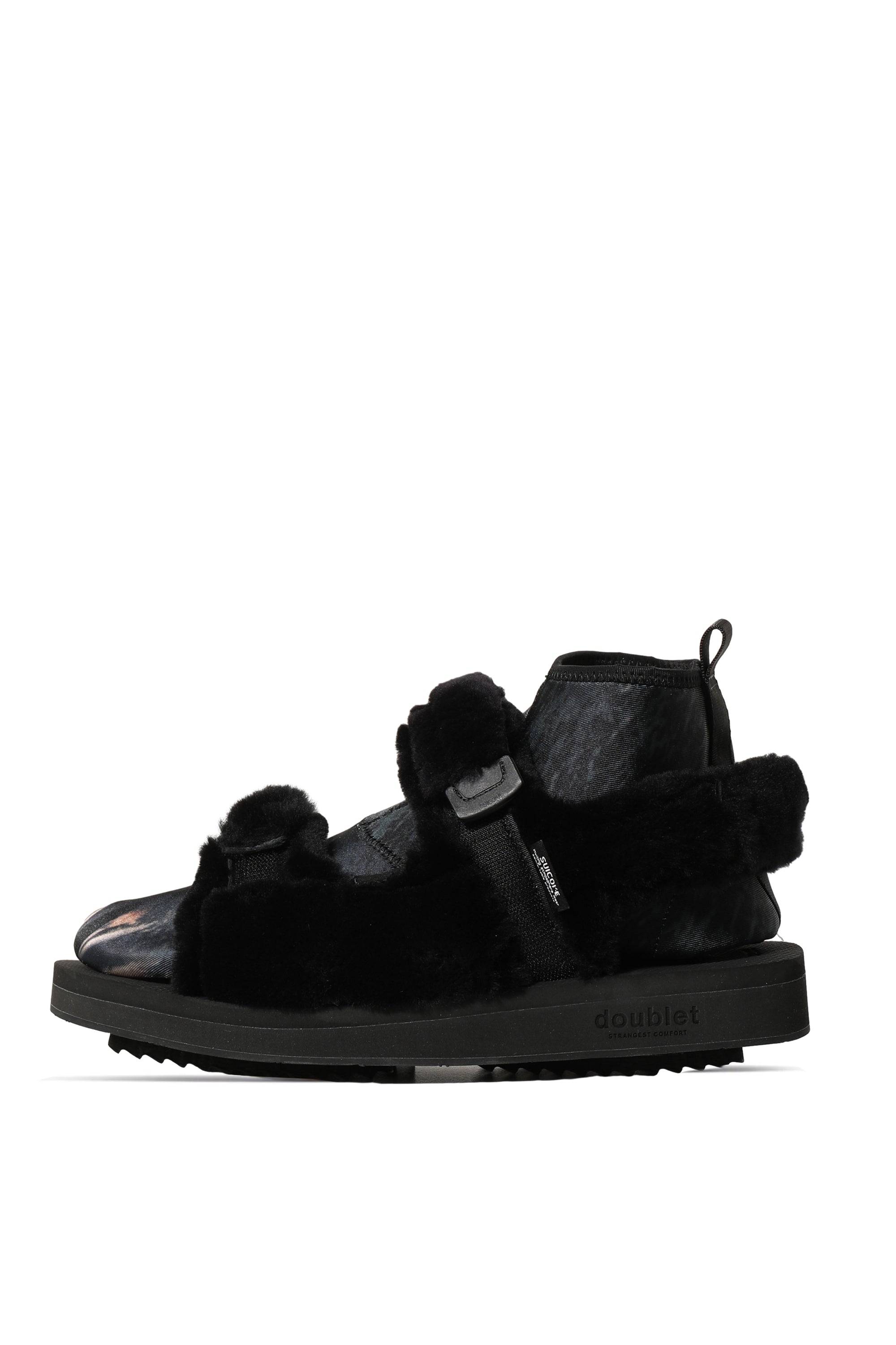 Palm Angels Suicoke Double-strap Slide Sandals in Black for Men