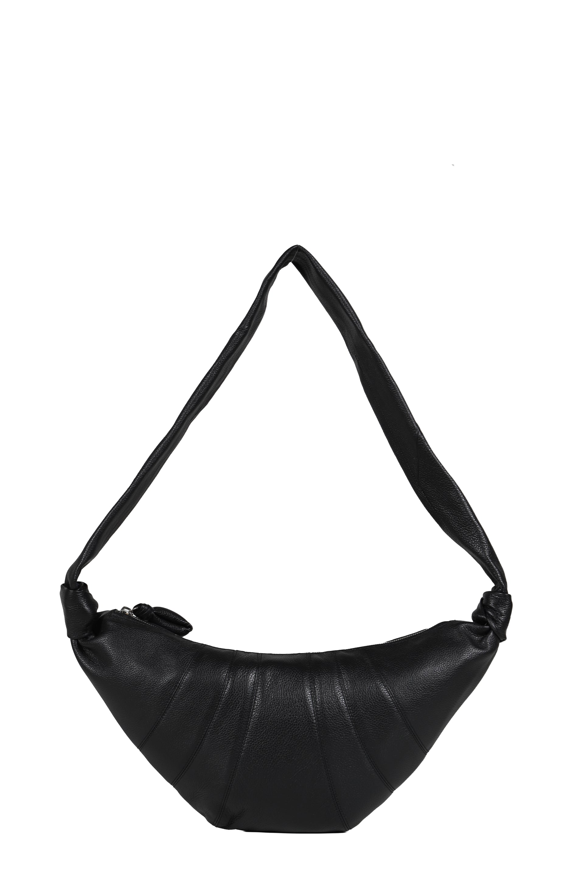 MEDIUM CROISSANT BAG / BLK