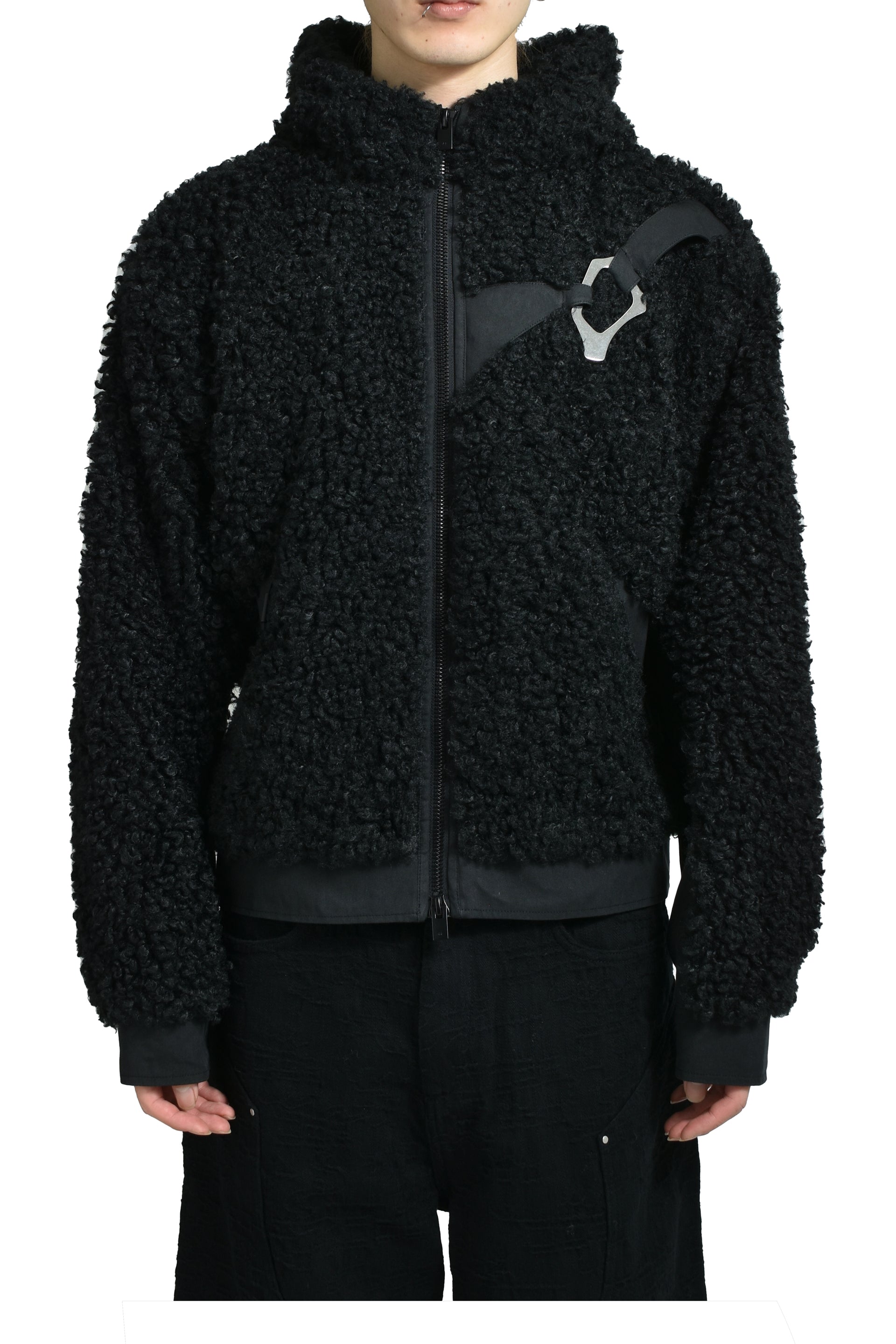 CHIAROSCURO FLEECE / BLK