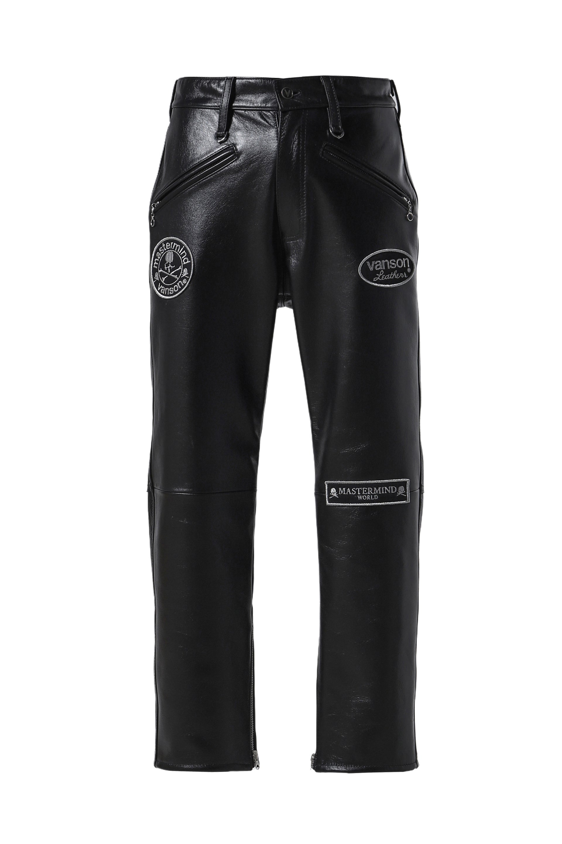 MASTERMIND WORLD × VANSON BONE PANTS CUSTOM / BLK