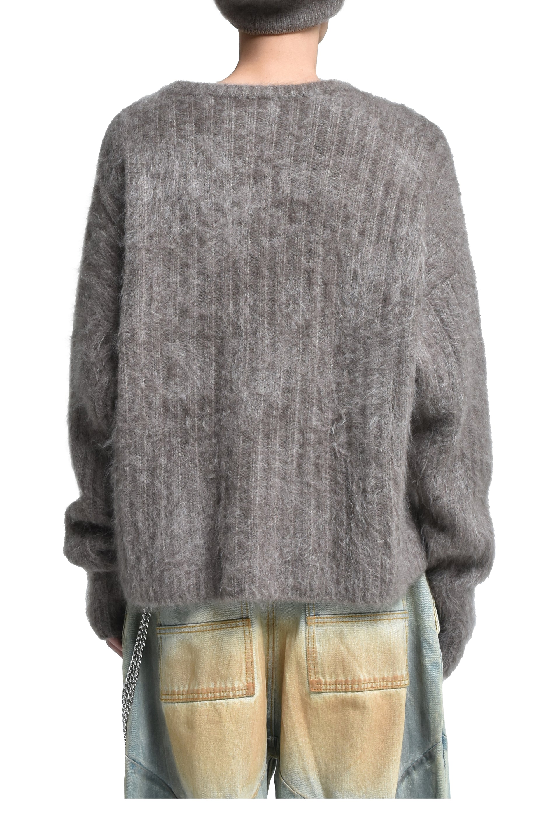 CASHMERE PULLOVER / DUSTY BRW