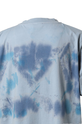 SUNBLEACHED HAND PAINTED T- SHIRT / DYE1
