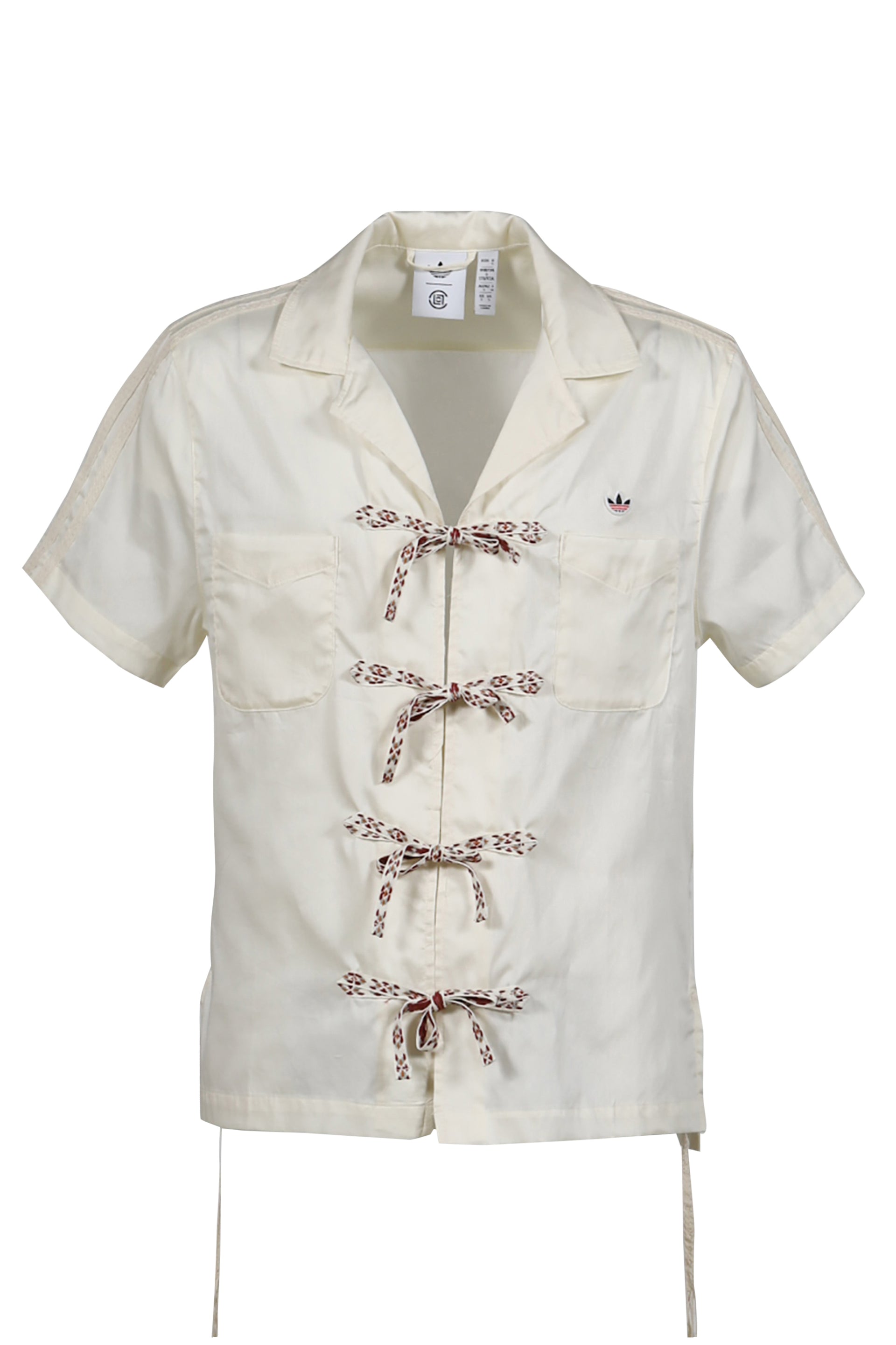 adidas × CLOT CLOT BWL SHIRT / CRMWHT