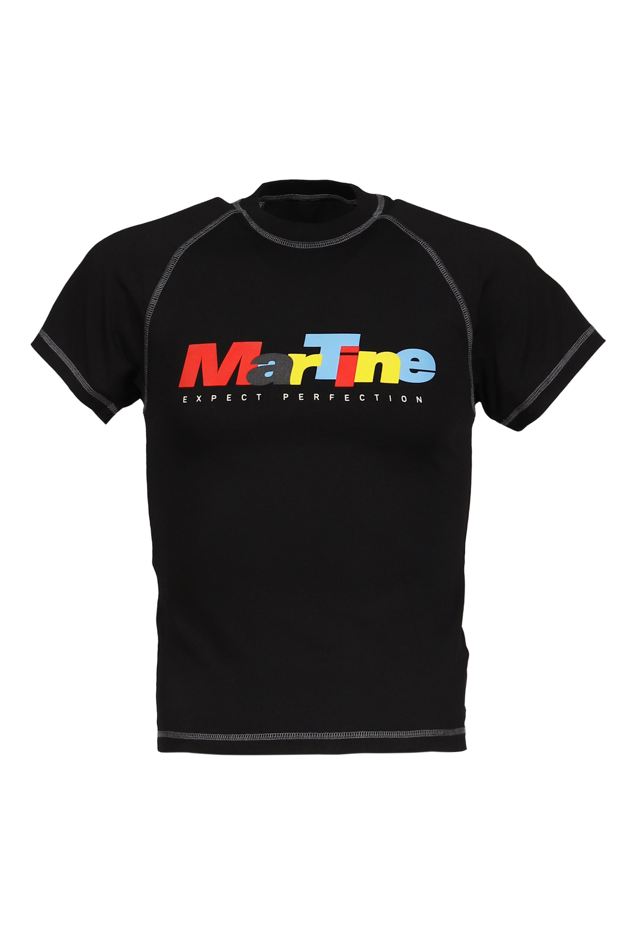 Martine Rose マーティン ローズ SS26 RAGLAN SHRUNKEN T-SHIRT / BLK