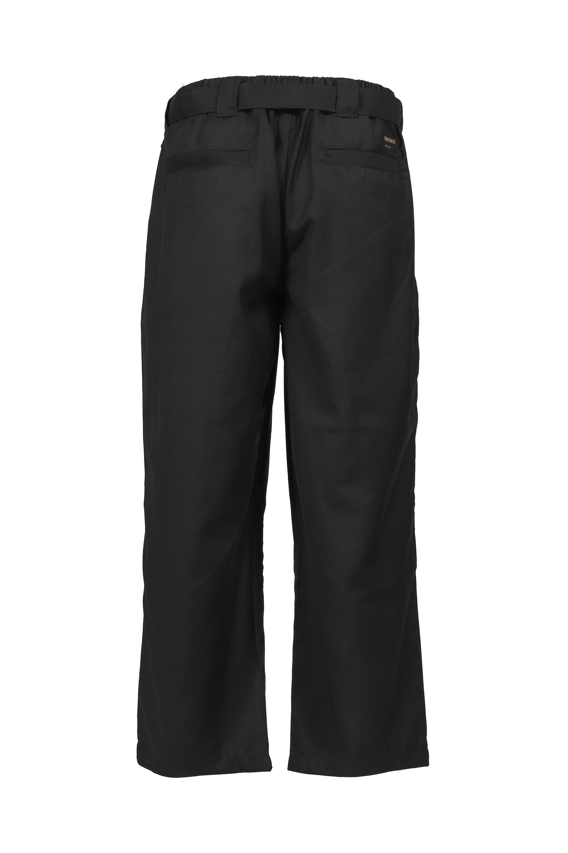 BAGGY SLACKS / BLACK