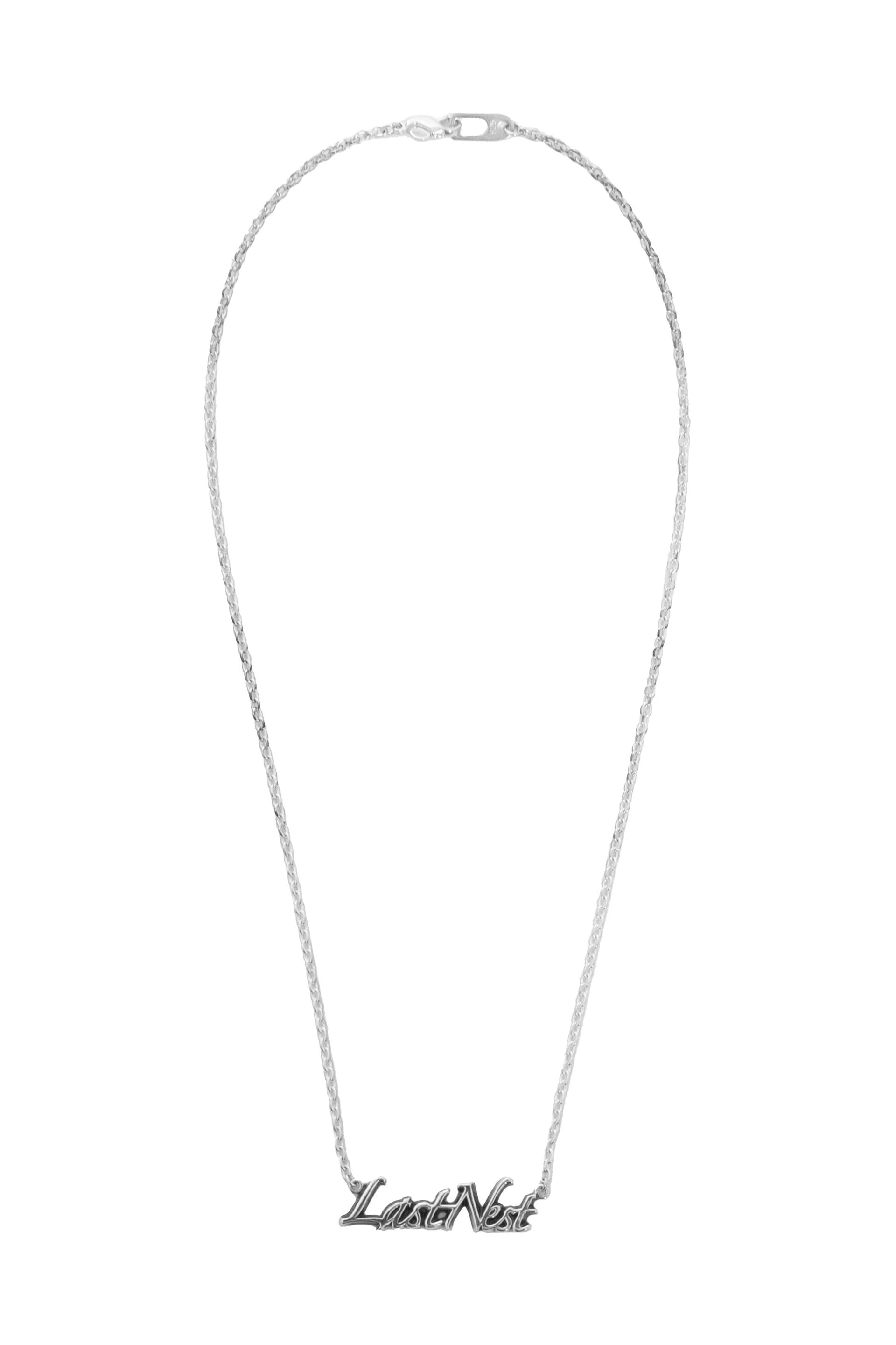 LAST NEST LOGO SILVER NECKLESS (SILVER 925) / SIL