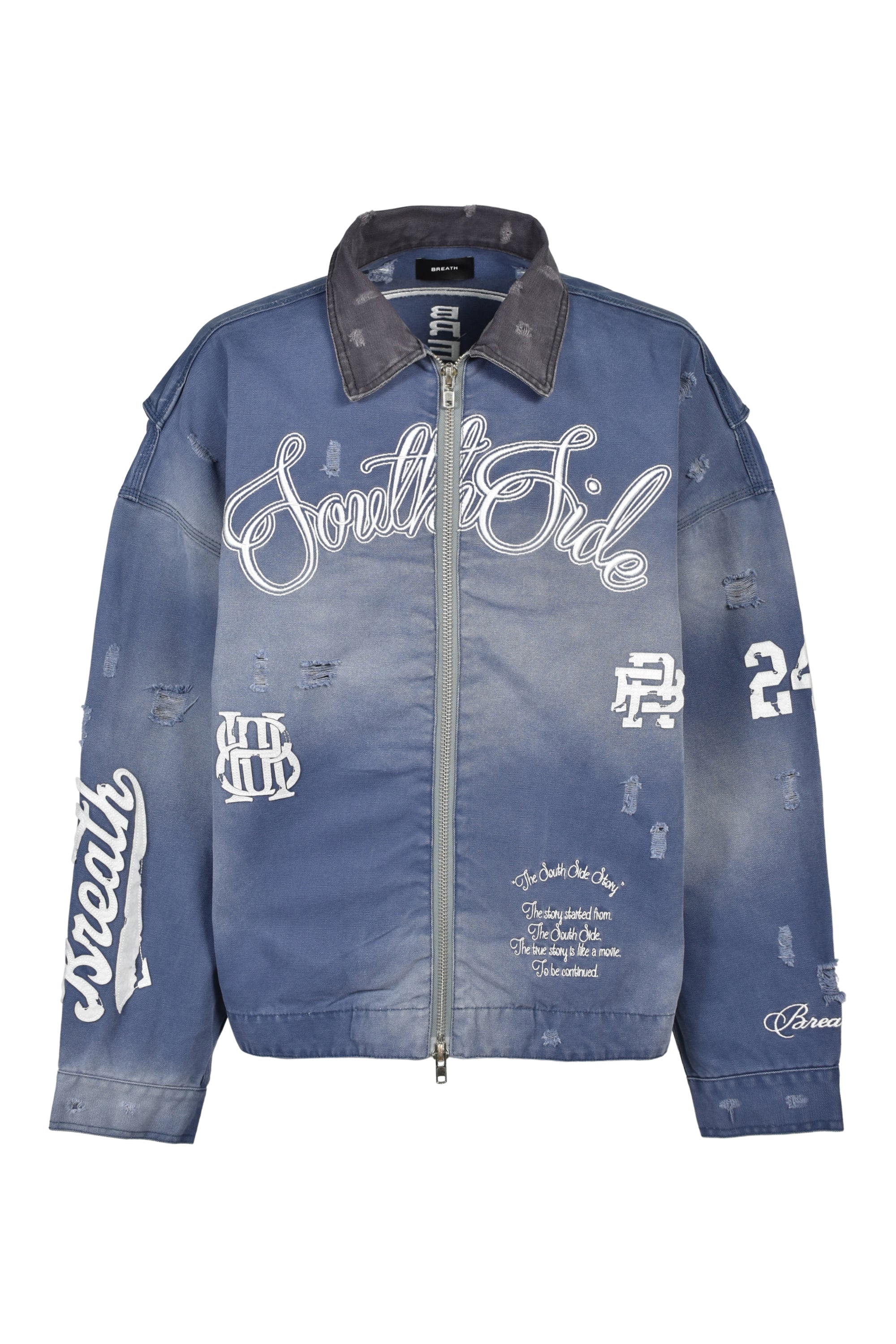 BREATH ブレス FW26 BLEACH DUCK JACKET / BLUE - NUBIAN ヌビアン