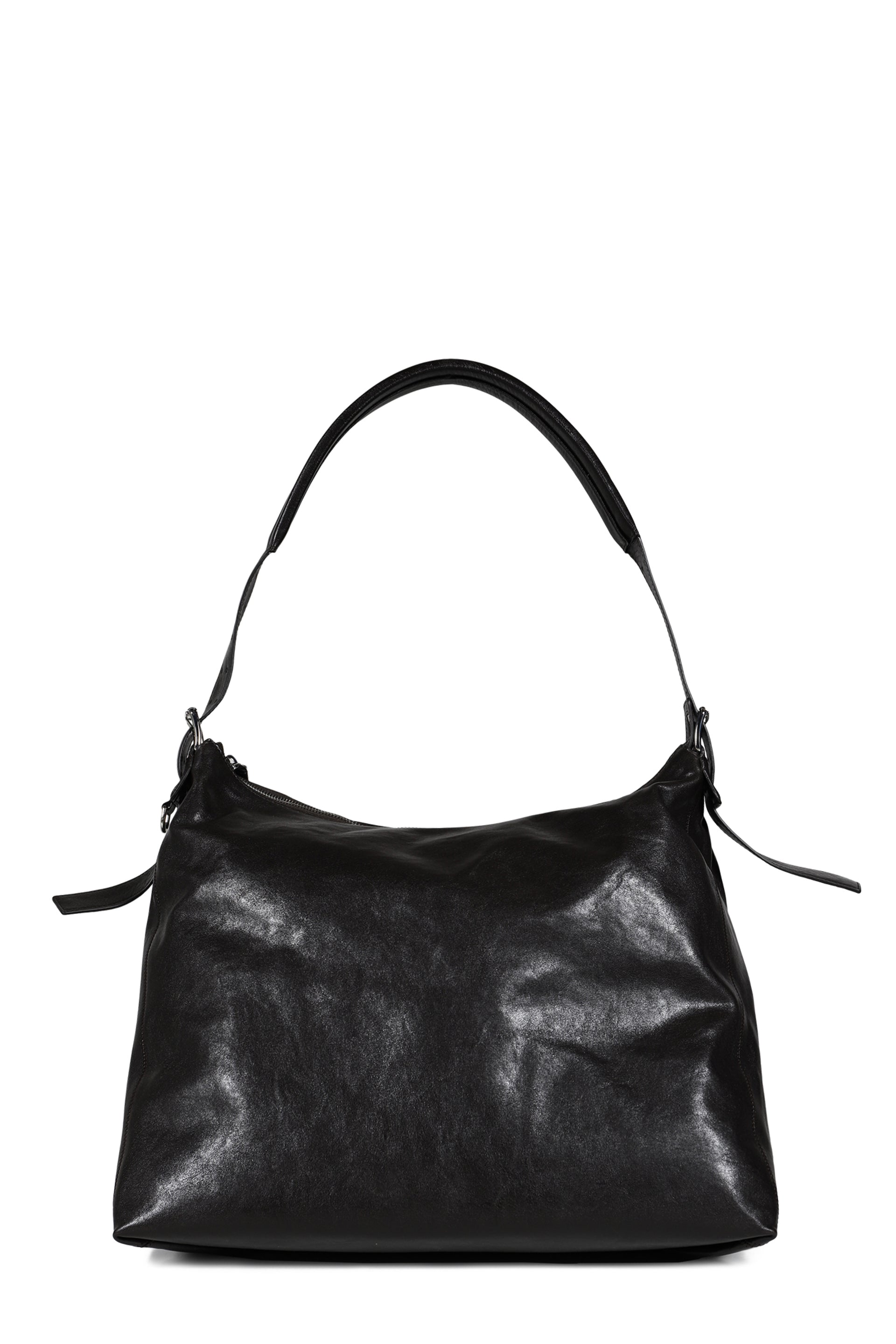 BELTED HOBO BAG / DARK CHOCOLATE
