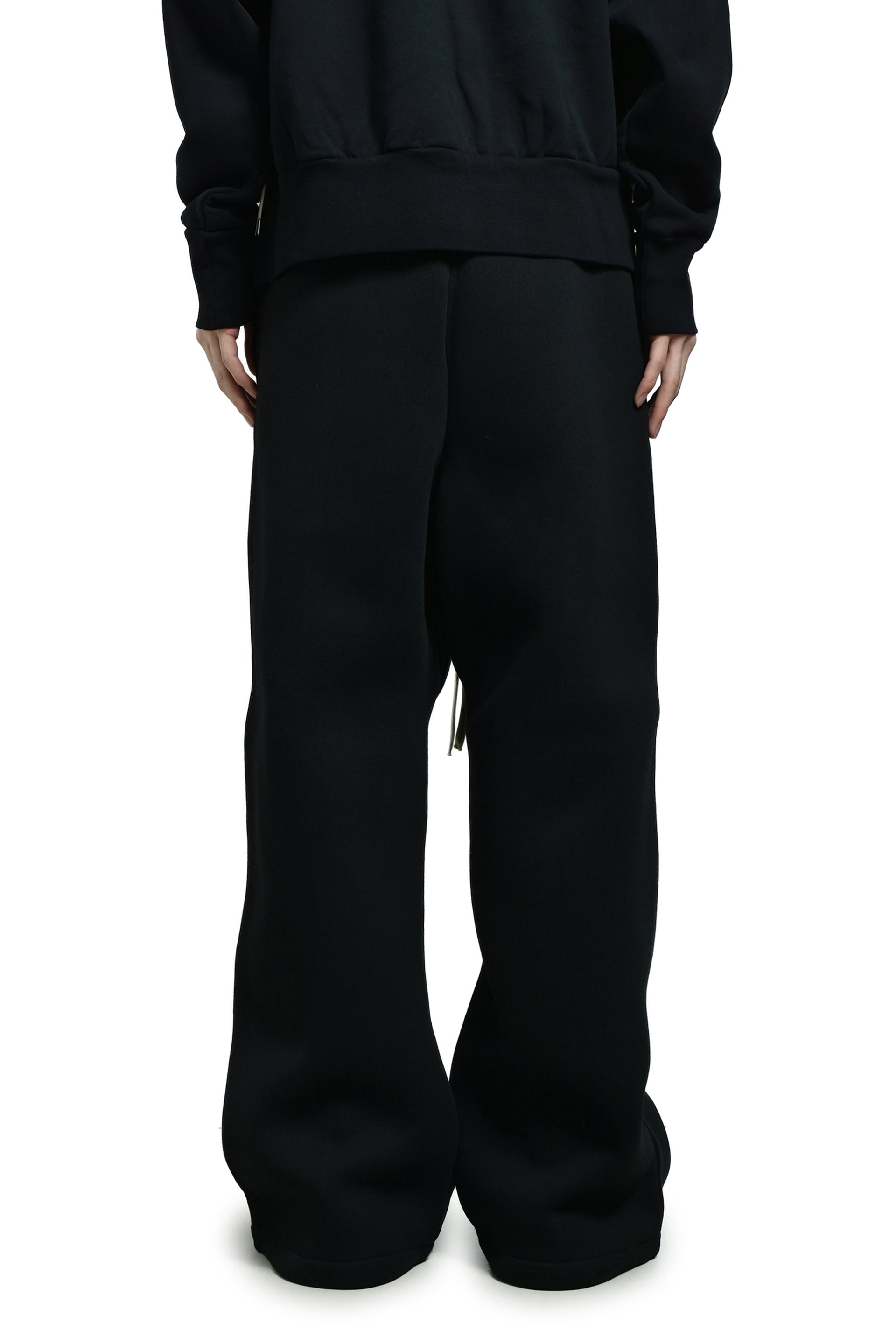 WIDE LEG SWEATPANT / BLK