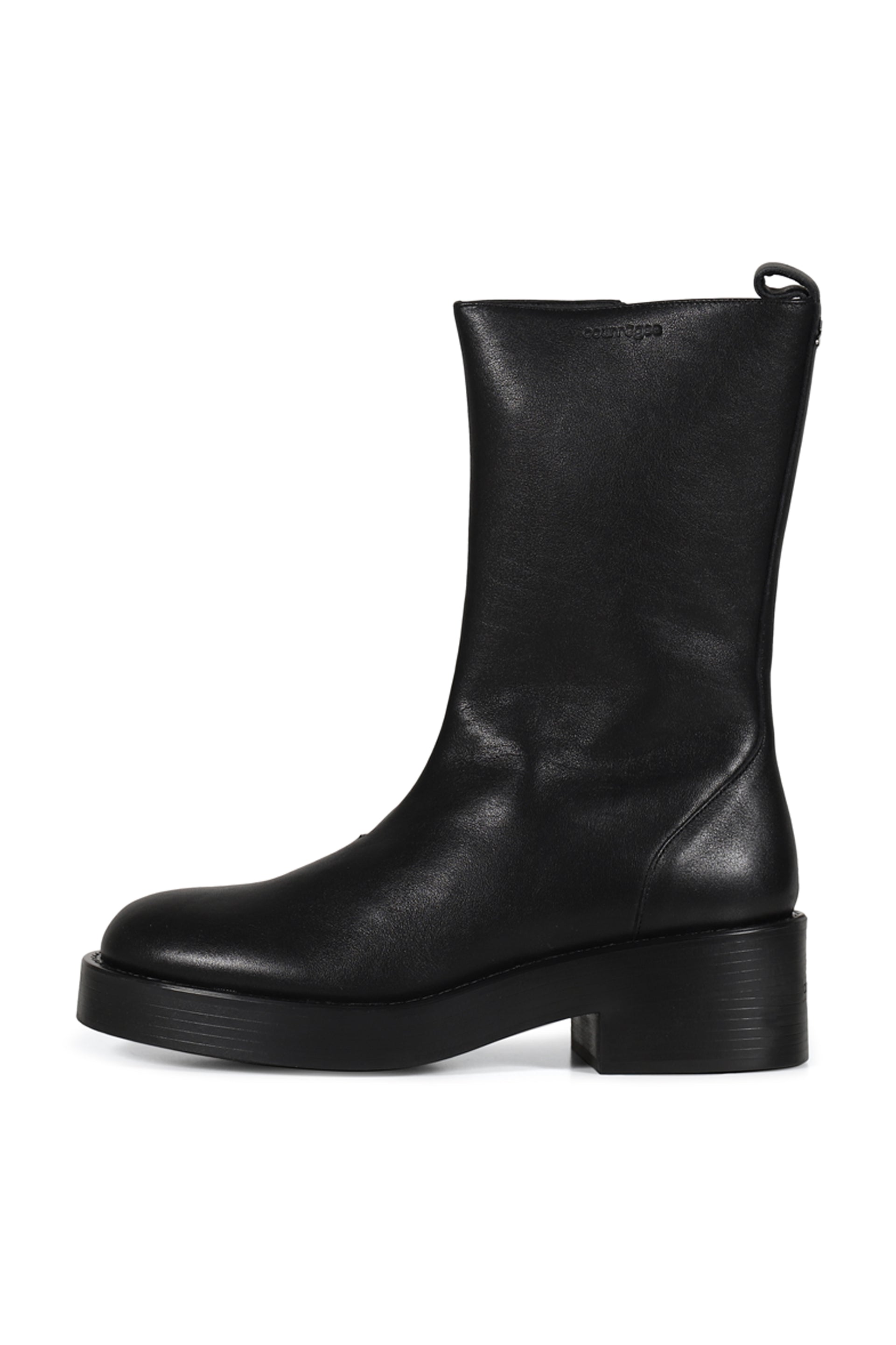 RIDER LEATHER BOOTS / BLK