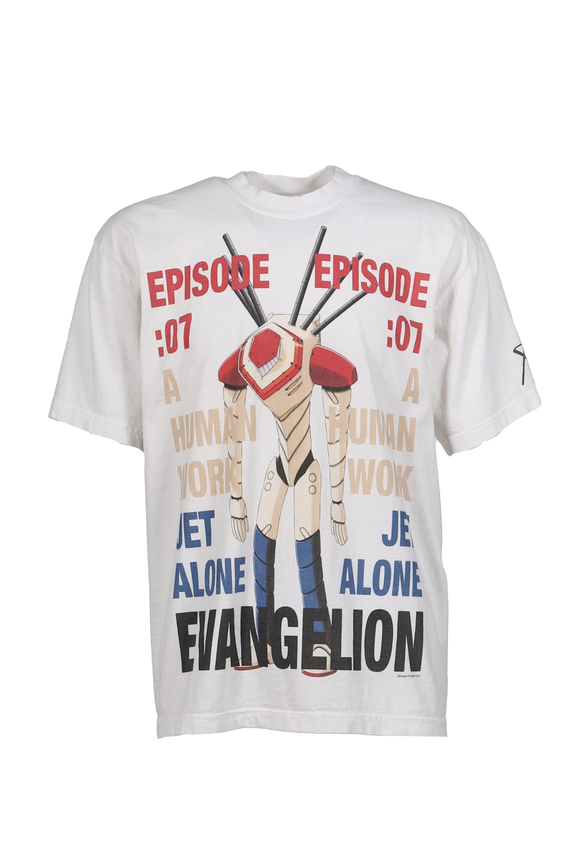 EVANGELI0N:95 0021 T-SHIRT / WHT