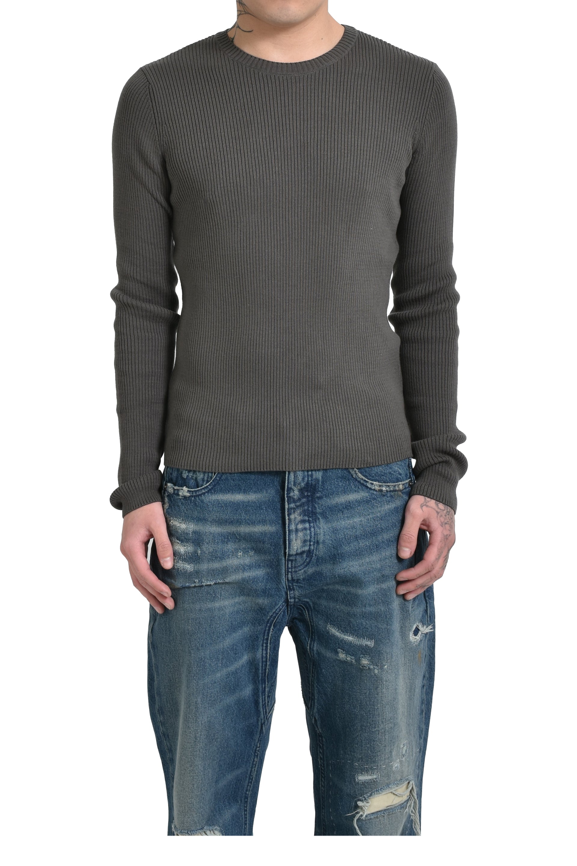 OUR LEGACY COMPACT ROUNDNECK / GRY
