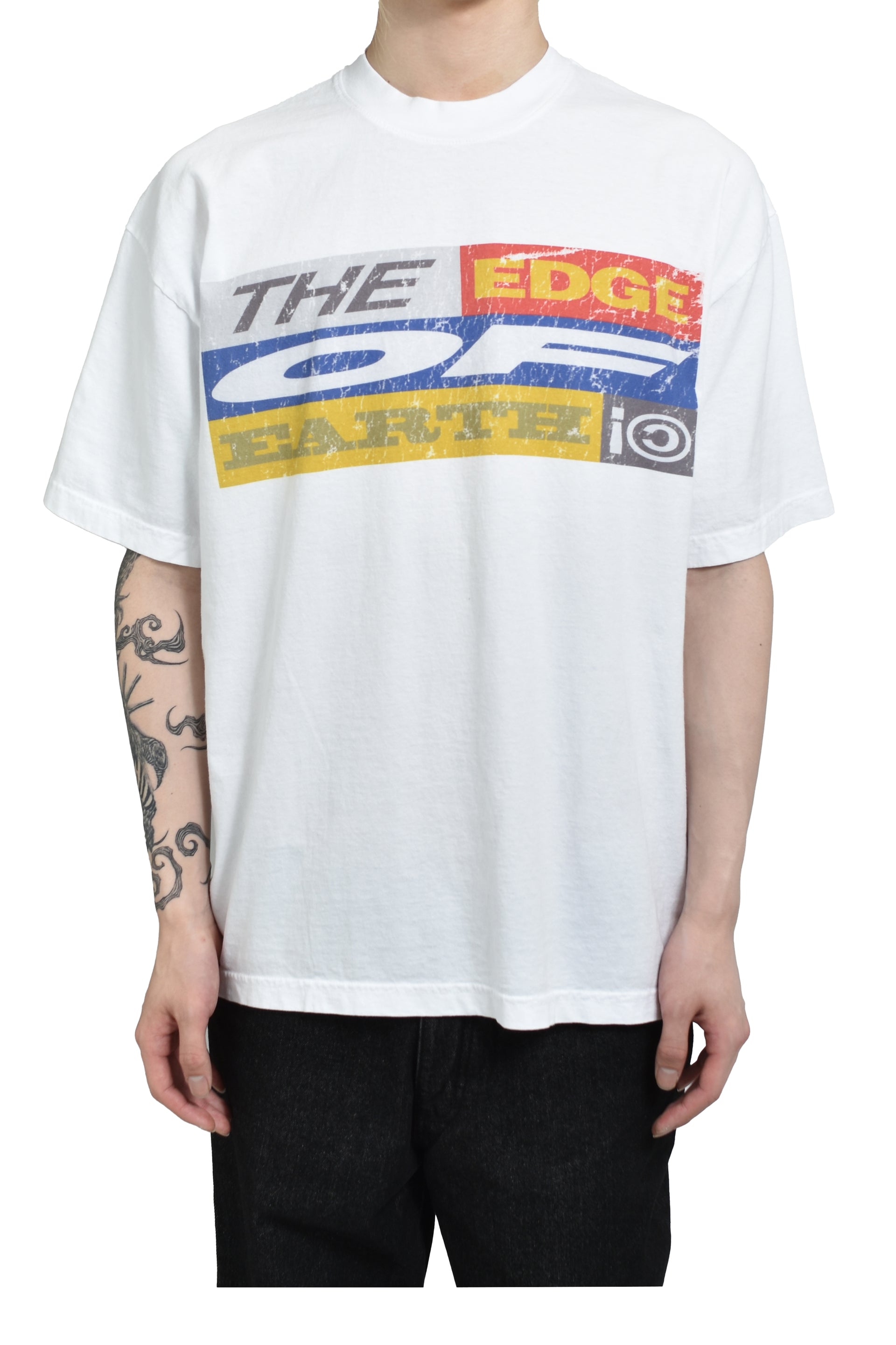 The Edge of Earth™ MOTORCROSS TEE / WHT