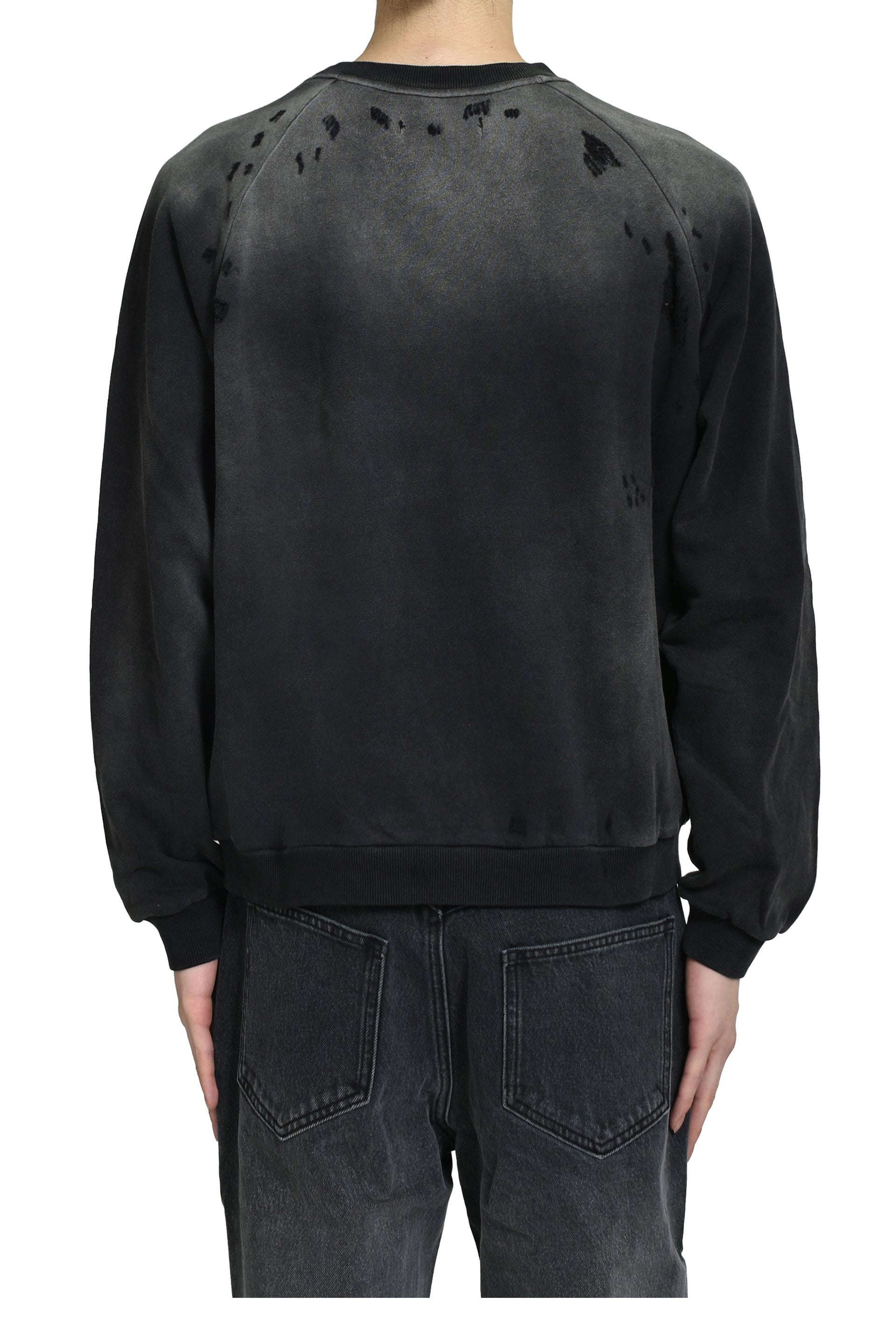 CROPPED SHOTGUN JERSEY / WASHED BLACK