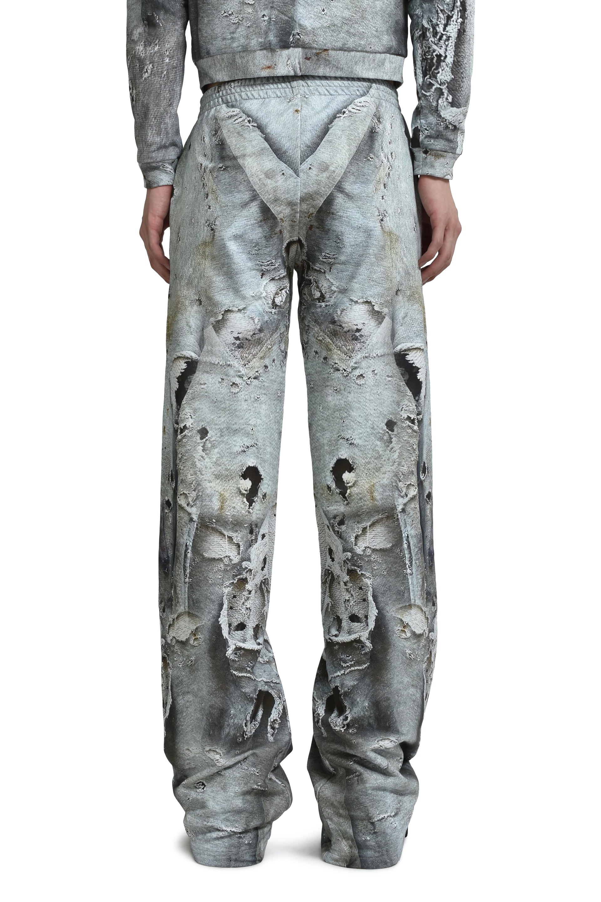 WORN OUT WHITE JOGGER / WHT