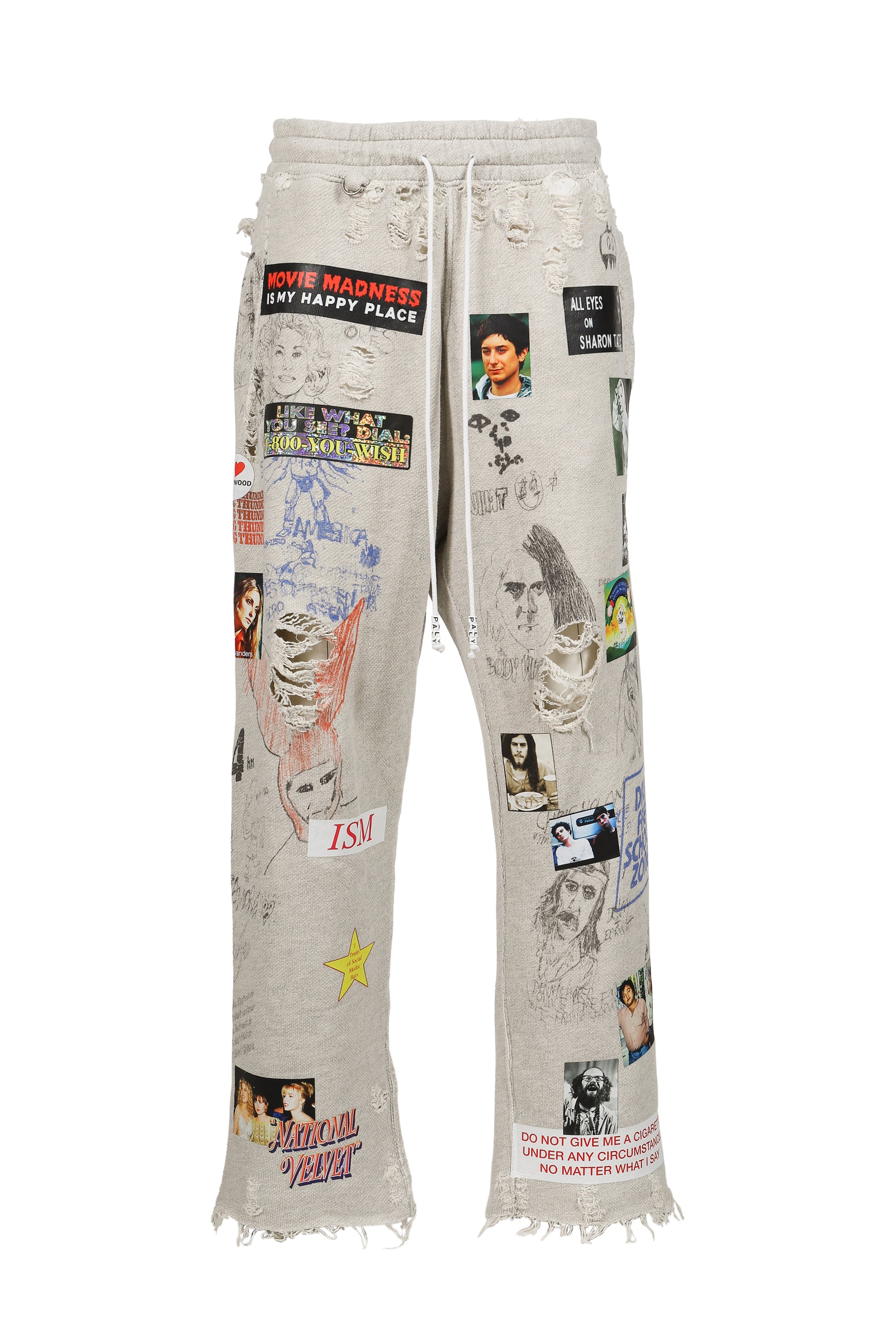 MOVIE MADNESS SWEATPANT / HTR GRY