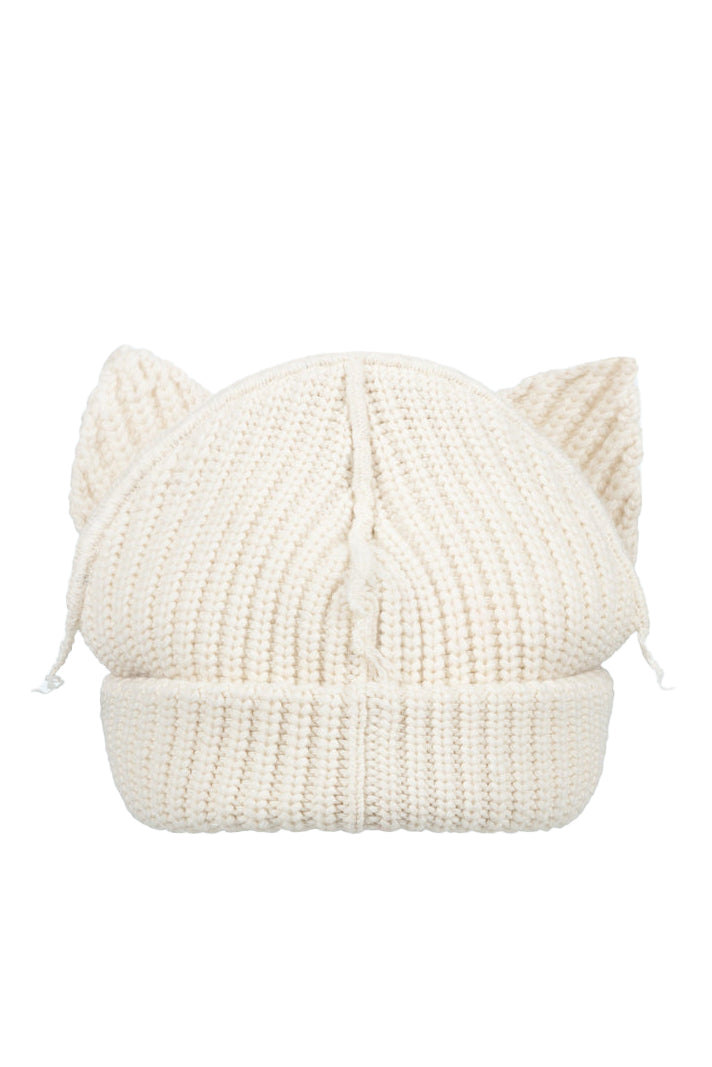 CHUNKY EARS BEANIE / ECRU