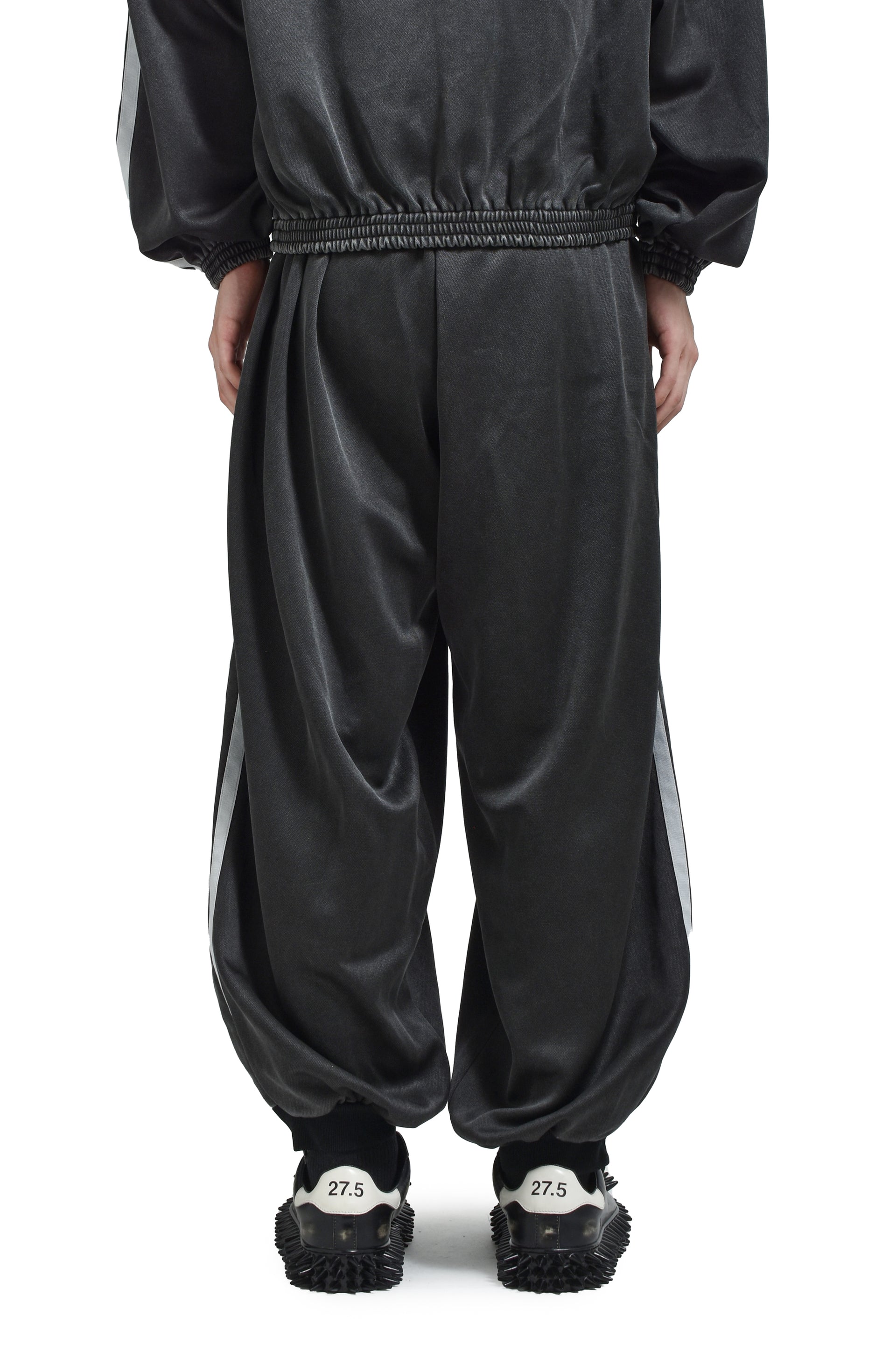 FADED BLACK TRACK PANTS / GRY