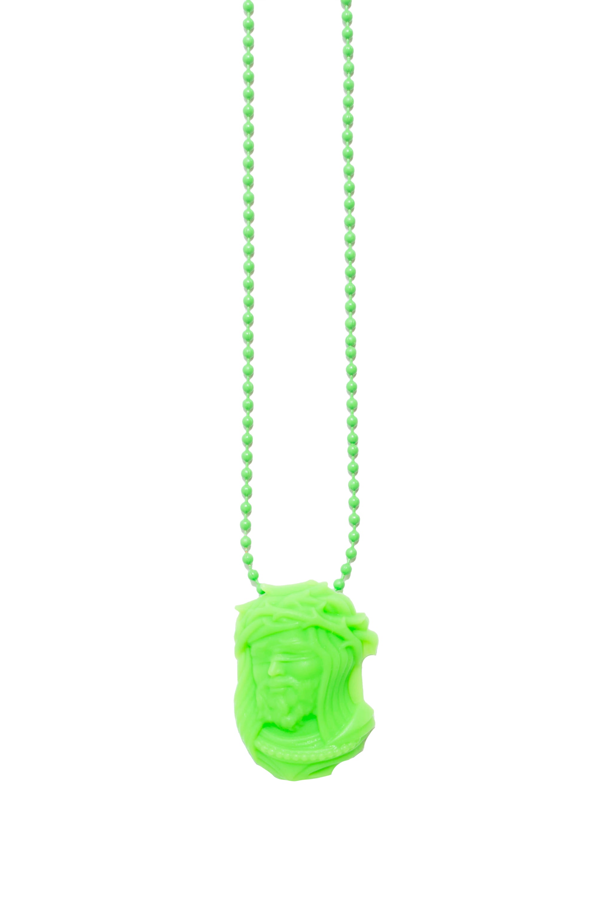 JUN/NAKAYAMA ジュンナカヤマ SS23 J + N NECKLACE / GRN -NUBIAN