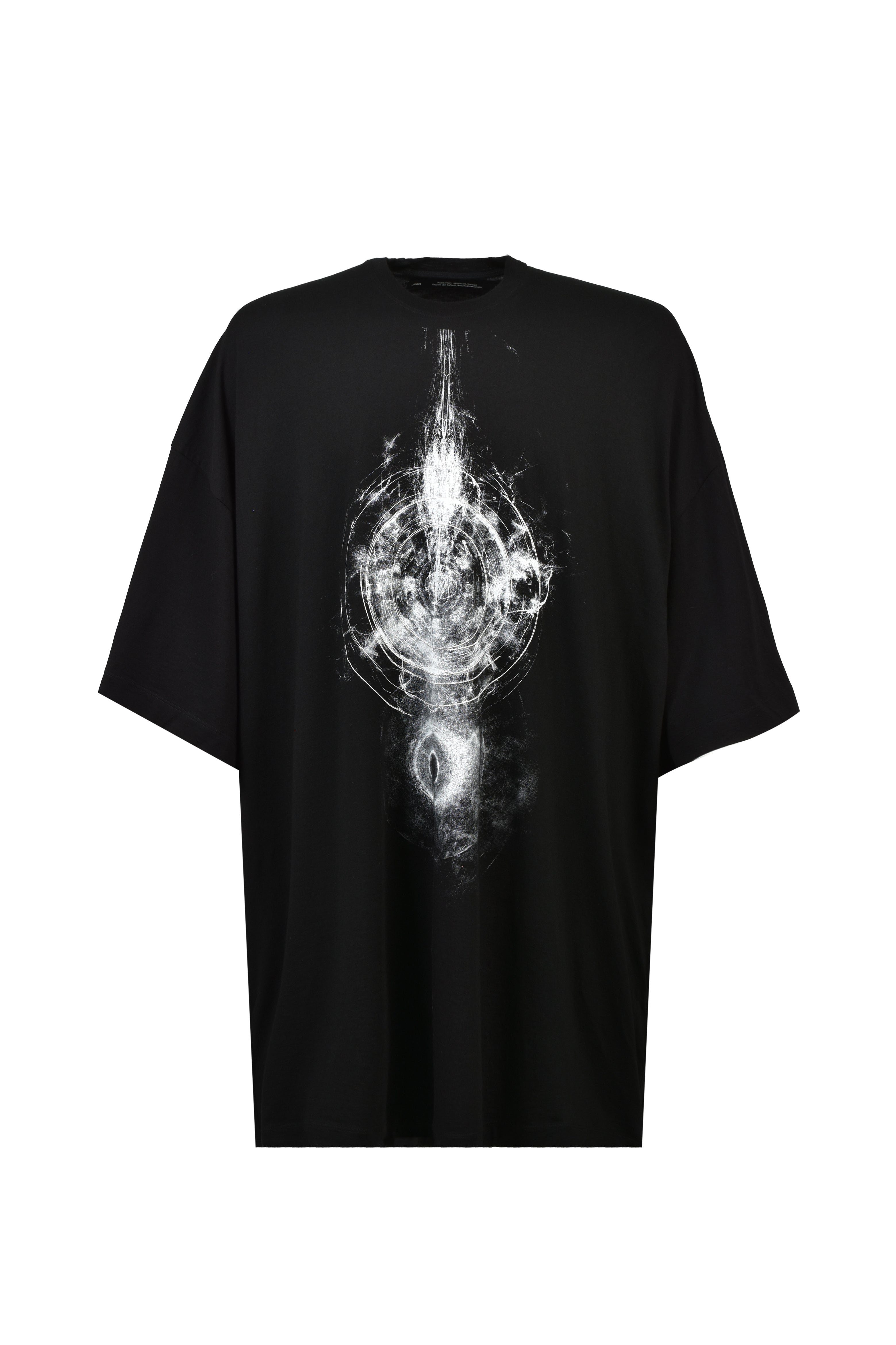 JULIUS ユリウス SS26 COTTON/MODAL JERSEY T-SHIRTS / BLK - NUBIAN