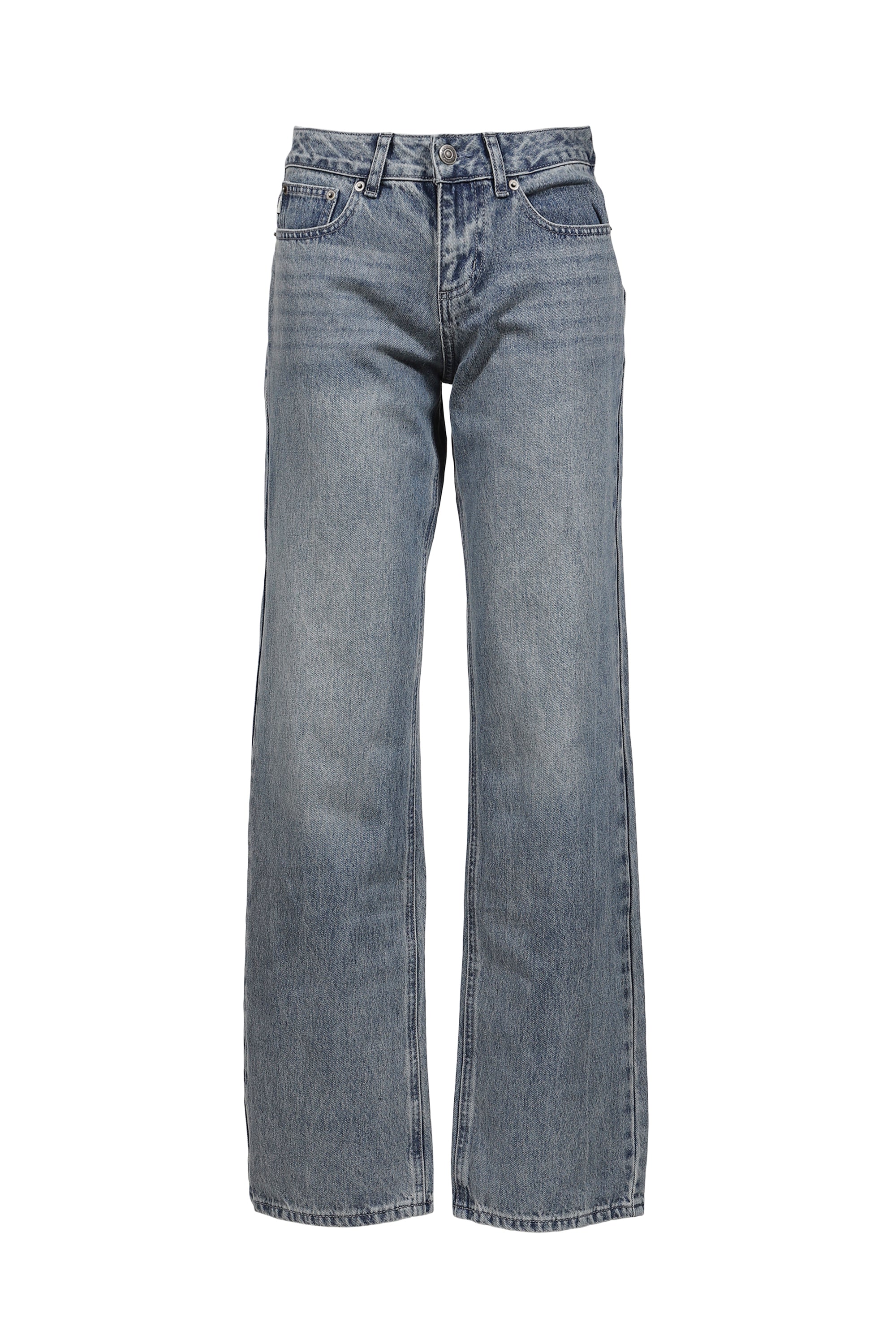 GLOWNY グロウニー SS26 THE MALISSA JEANS / WASHED BLU - NUBIAN