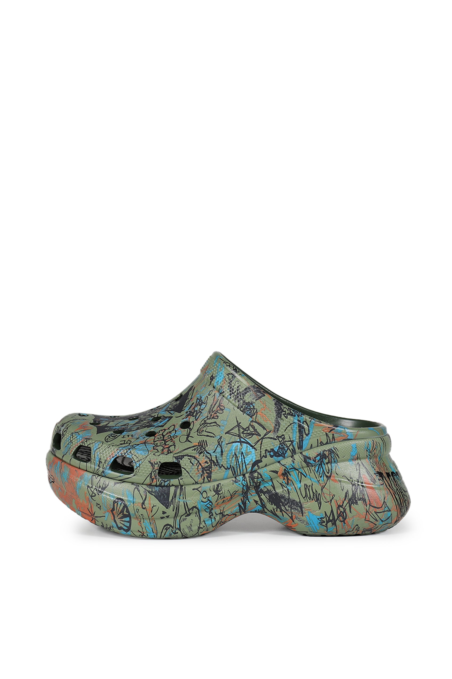 CROCS BAE GRAFFITI / GRN
